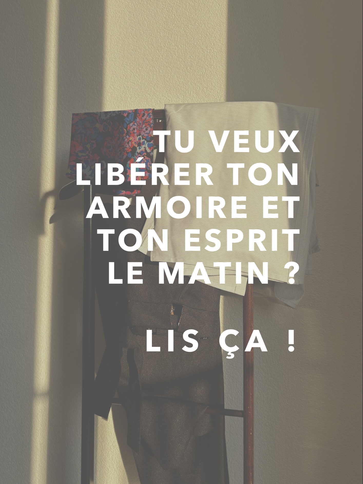 Si toi aussi tu ne sais pas quoi mettre le matin et que c’est un calvaire pour t’habiller sans y passer 3h, malgré des armoires pleines, alors lis ça:
ça peut t’aider 😉 !
L’article complet est dans la Gazette 🫶🏻 !
Je t’attends en commentaire pour savoir si toi aussi tu vas tester cette technique 😏.
#atelierpiny #conseilrangementdressing #armoirerangée #dressingclean #espritlégermaisonrangée