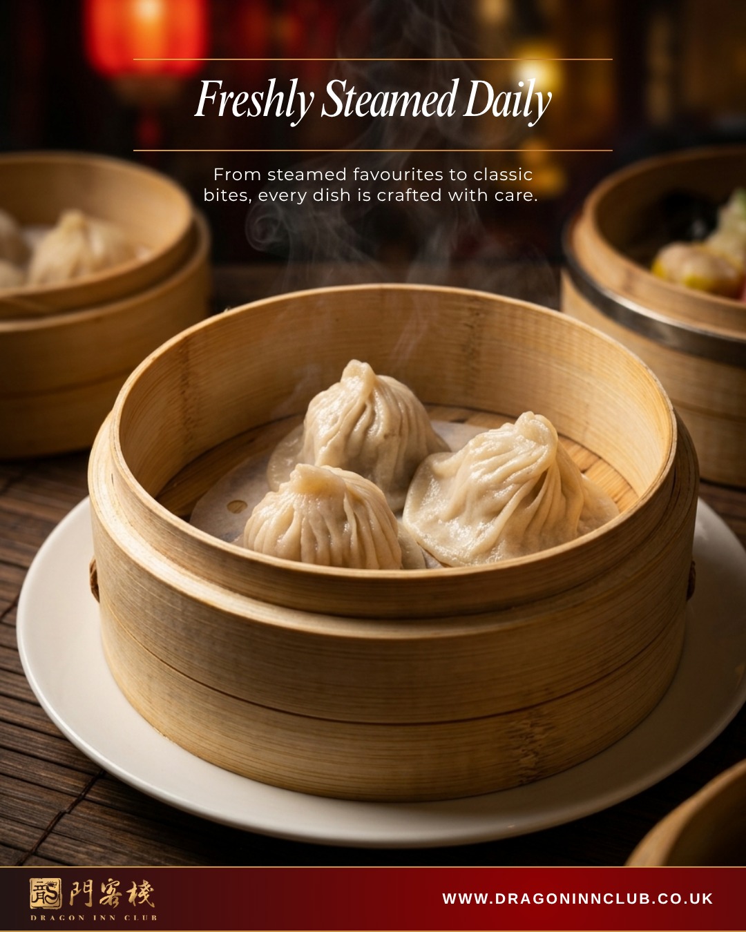 Small bites, unforgettable flavour. Our dim sum is freshly prepared and served steaming hot. Pair your favourites and enjoy an authentic dining experience.
#Dragoninclub #Sichuan #Sichuanhotpot #dimsum #london #pimilco #londonvictoria #buckinghampalace #chelsea #theatres