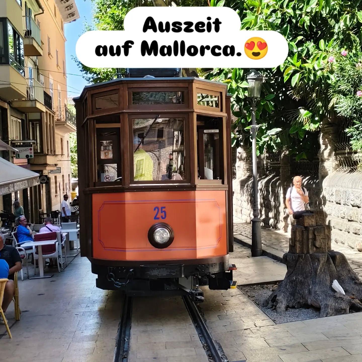 Auszeit.
Nein, keine Recherche für einen Mallorca-Krimi.
Einfach Seele baumeln lassen, Sommer, Sonne, Strand, Paella und "Carlos Primero" (Weinbrand aus Jerez) genießen.
Energie tanken.
Batterien auffüllen.
Bücher lesen.
Herrlich.
Und was macht ihr gerade?