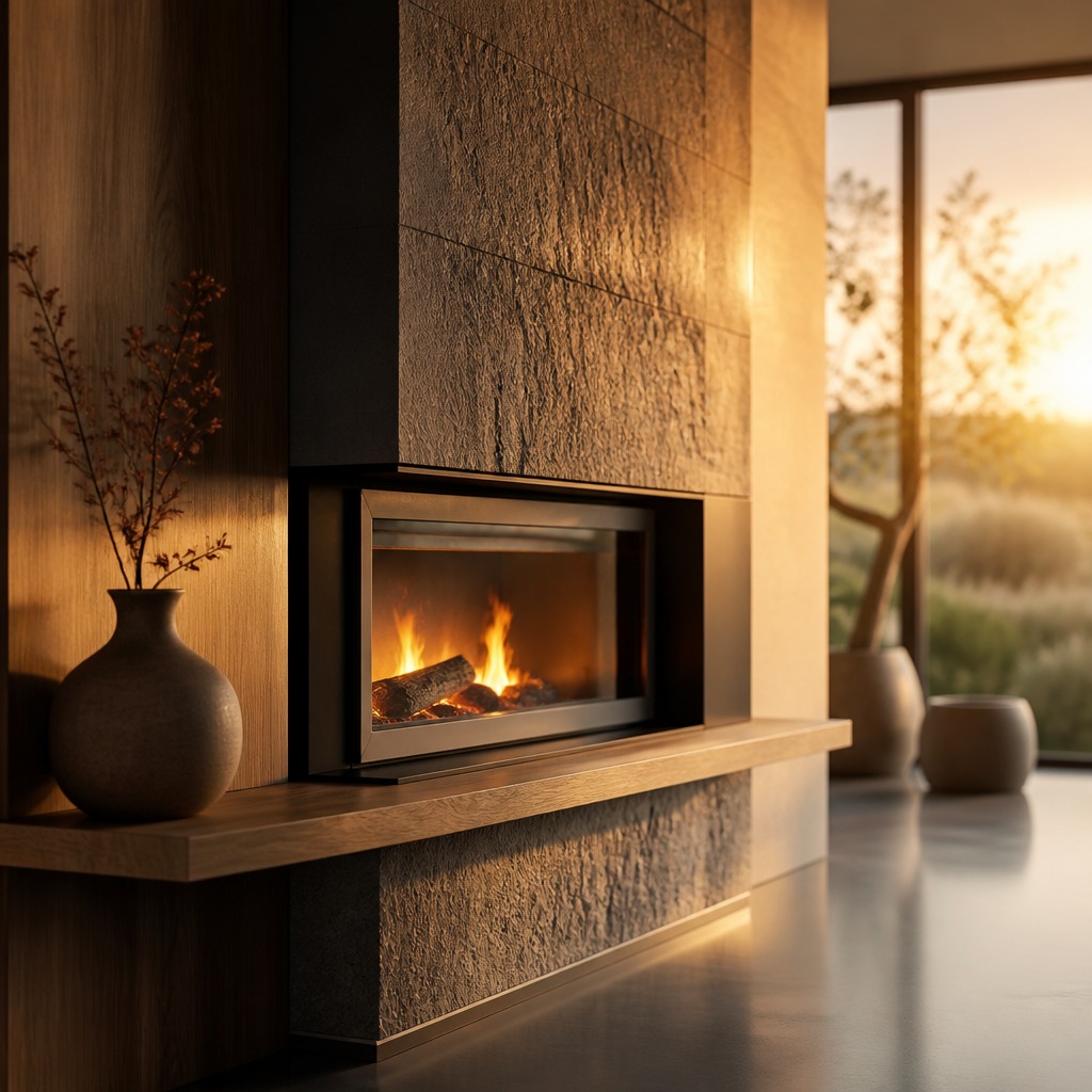 Verwandle dein Wohnzimmer mit moderner Kaminästhetik. Wähle ein einbauleistenloses Design für klare Linien. Kombiniere Metall, Stein und Holz für Tiefe. Integriere Farben aus Raumkonzepten für Harmonie. Lass uns dein individuelles Kaminelement planen. Link in bio 🔥🪵🏠✨ #KaminDesign #Wohnraumgestaltung #InteriorLovers #ModernesWohnen #Feuerstelle #DesignInspiration #KerstensKamine #Handwerk