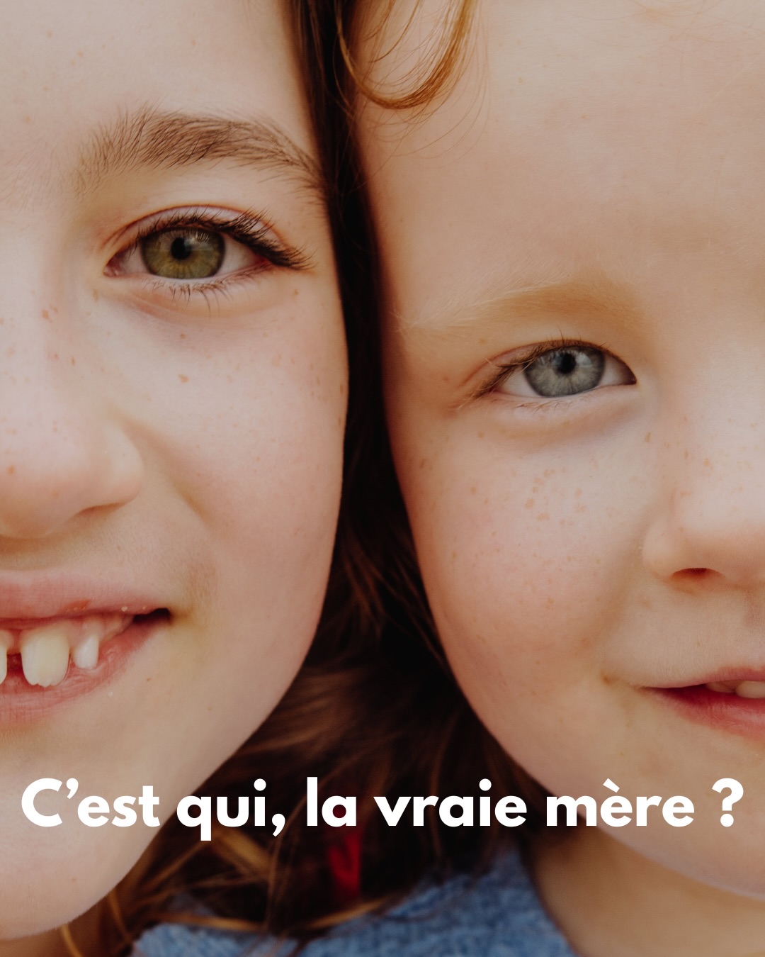 Nos filles. Charlie, Billie. Un peu de mon sang, un peu de celui de leurs donneurs, des ressemblances avec moi dans les traits, des ressemblances avec Aurore dans les expressions, un peu de tout ça. Un mélange heureux de vie et d’amour qui n’interroge personne à la maison ❤️