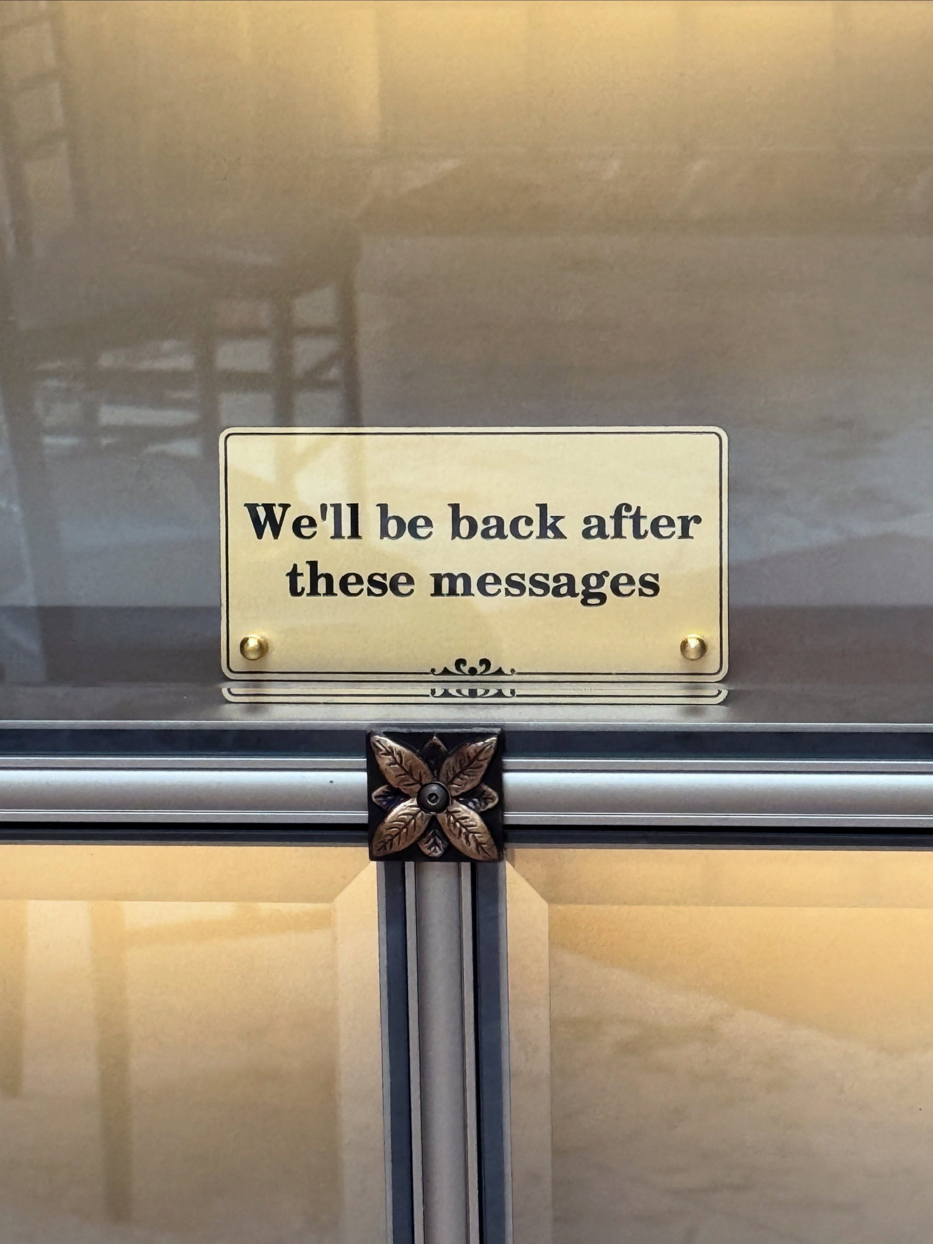 When someone buys a niche at Hollywood Forever Cemetery, but isn’t quite ready to move in yet…