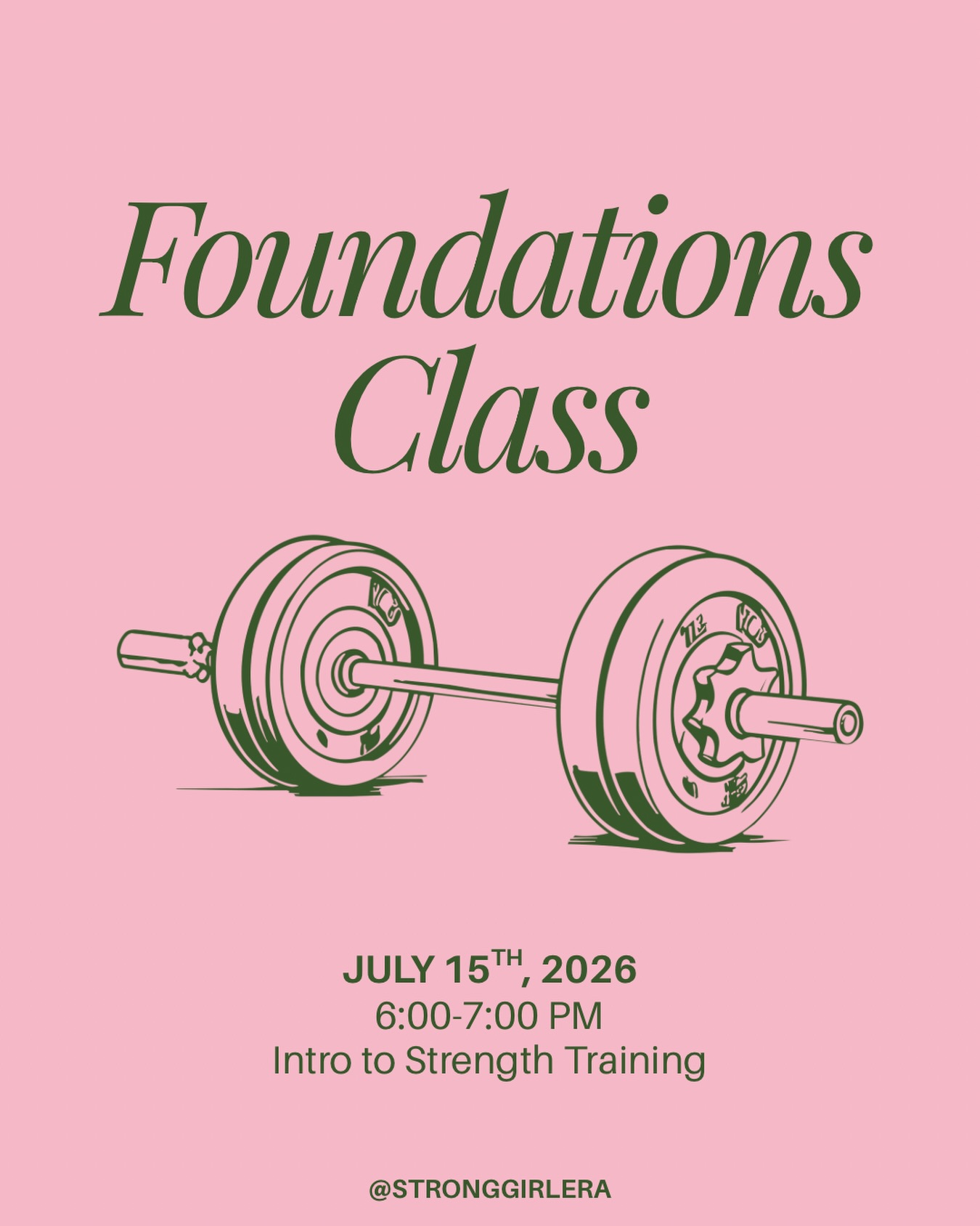 Thinking about starting strength training but feeling intimidated?
Strong Girl Foundations is a beginner-friendly workshop where you’ll learn the basics of lifting, proper technique, and how to train safely 🤍
With only 6 spots available, you’ll receive plenty of individualized coaching in a welcoming environment Perfect for:
• Women who are new to strength training
• Women returning after time away from the gym
• Anyone wanting to improve their lifting confidence and technique
Link in our bio to sign up!!
#hudsonma #fitness #groupclass #strengthtraining