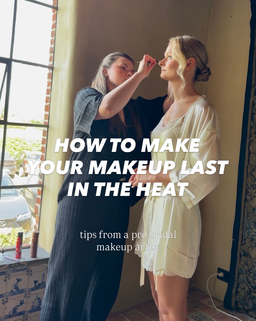 If you feel like your makeup isn’t lasting in this warm weather, here are my pro tips so your makeup wears beautifully throughout the day.
These are things I do with my bridal clients so their makeup lasts for over 12h.
Save this post for your next summer wedding or holiday and send it to a friend who would love these tips too 🤍
•
•
•
•
•
•
•
Longlasting makeup tips - longwear makeup - makeup for hot weather - pro makeup artist tips - makeup tips - makeup artist belgium
#longwearmakeup #longlastingmakeup #makeuptips #promakeuptips #makeupinhotweather