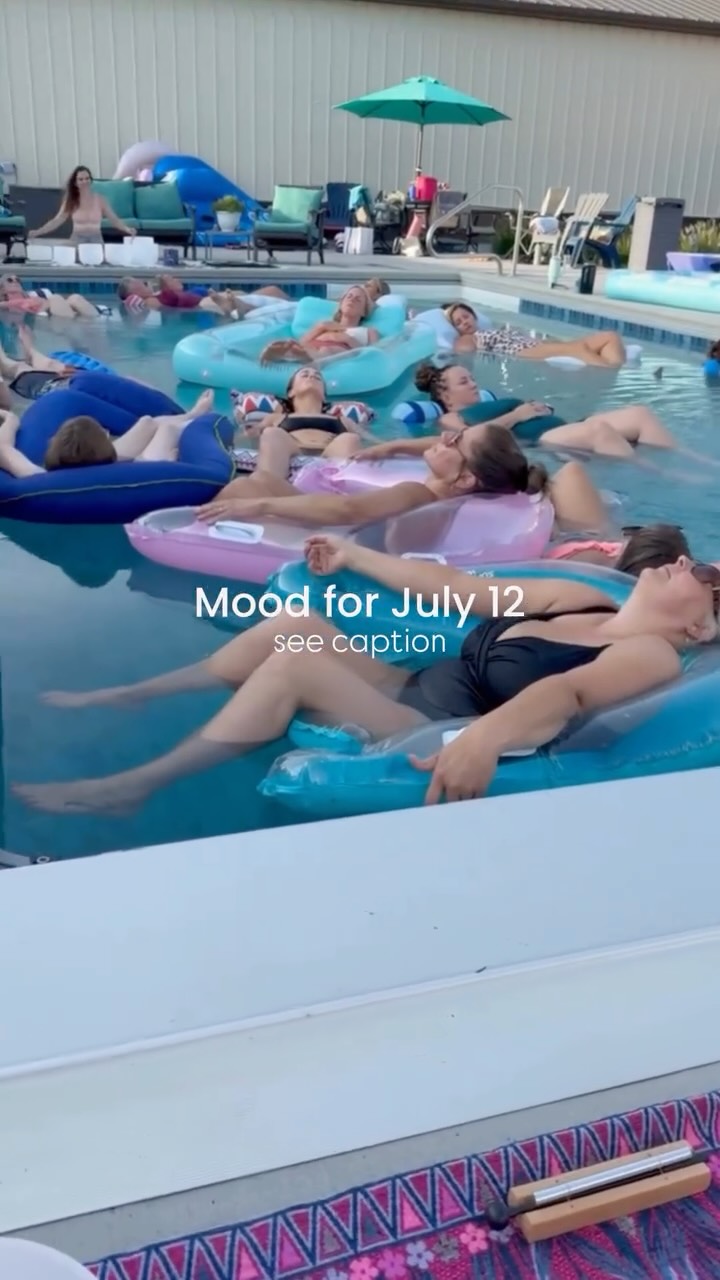You can sleep eight hours and still wake up bracing. 🌊
There is a stillness your body has been quietly begging for. That is what Float & Sound is: a dual floating sound bath where you rest on the water while crystal singing bowls and healing frequencies move through you, calming the nervous system and quieting the mind.
Nothing to fix. Nowhere to be. Just you, weightless. 🤍
🛟 Float & Sound
📆 Sunday July 12, 5 to 6:30 PM
📍Shawnee, KS ✨
Save your spot via link in bio or DM me to hold one.
#soundbath #soundhealing #nervoussystemhealing #embodiment #spiritualawakening