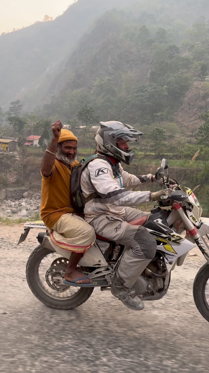 Come ride the Himalayas Sept 19-30, 2026
12 days/ 11 nights $5850 all inclusive
An enduro dirtbike adventure traveling point to point with full chase support.
From technical singletrack to breathtaking twisty asphalts
From crossing the worlds 2nd longest suspension bridge, to riding in the worlds deepest creek bottom gorges
From sleeping and dining in Nepals finest establishments to remote intimate home stays where families share what limited resources they have with us
Experiencing Nepal Himalayas is so much more than just a dirtbike ride
It's like feeling magic everyday
.
Dm @readytoriderentals to reserve
Or text Beau
602-425-7720