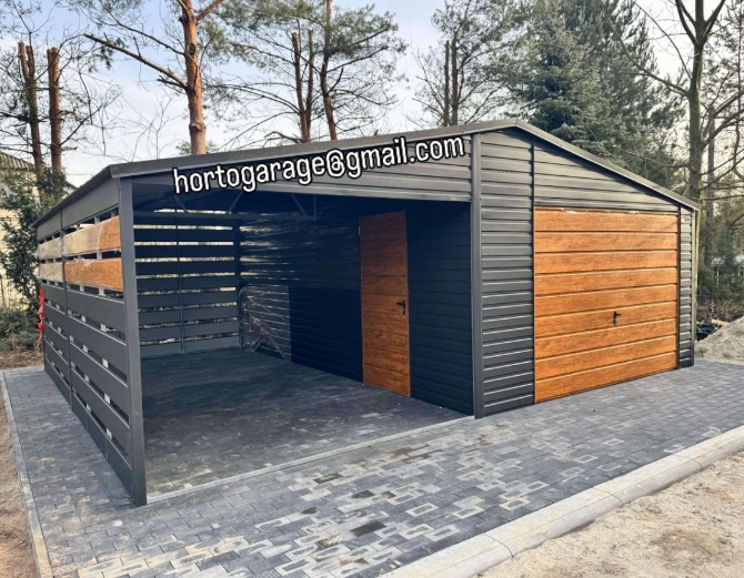 Wir stellen unsere Garage vor
📏Abmessungen:
* 8 m breit
* 5,5 m tief
* Firsthöhe 3 m
Farbe:
* Graphit matt.
* Tor und Tür in der Farbe „Gold-Eiche“.
🚪🔩Konstruktion:
Solide Stahlkonstruktion aus geschlossenen Profilen. Satteldach. Die Garage ist mit einem Schwingtor und einer separaten Eingangstür ausgestattet.
✅Vorteile:
* Modernes Design.
* Langlebigkeit und Witterungsbeständigkeit.
* Großer Stauraum.
🚗🧰🎿Verwendung:
Ideal als Garage, Unterstand für ein zweites Auto, Abstellplatz für Motorräder, Fahrräder, Gartengeräte oder als kleine Werkstatt.
💻📲👨💻 eine ähnliche Garage oder andere Details wünschen, mailen Sie hortogarage@gmail.com, gehen Sie auf den Link in der Bio oder rufen Sie an
📞 +49 177 4242452
📞 +49 152 246 74 361