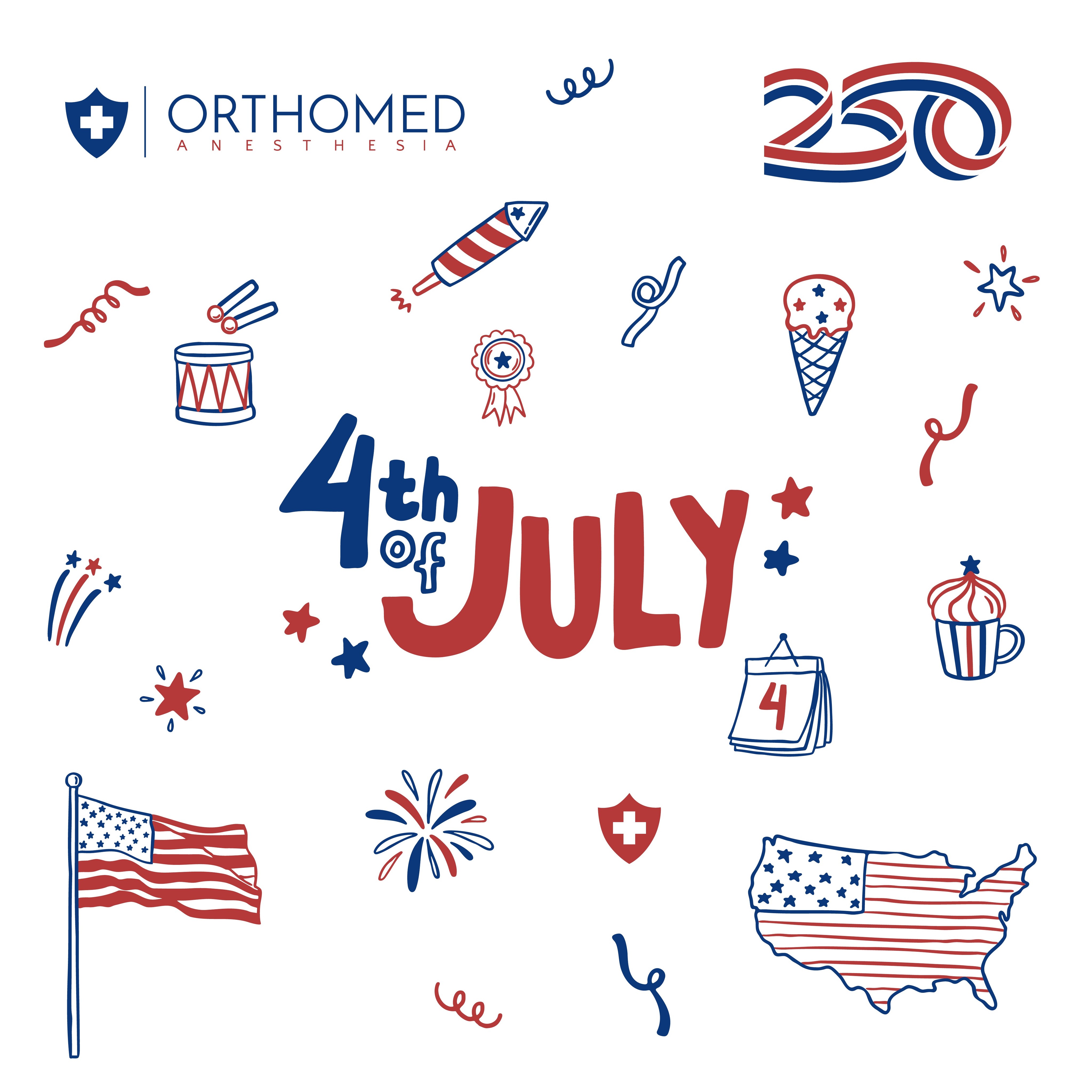 Celebrating the freedom to care, serve, and make a difference every day.
This Fourth of July, we honor the spirit of independence and the dedicated men and women who keep our communities safe.
We wish everyone a safe and enjoyable holiday!
#4thofJuly #IndependenceDay #USA #Anesthesia