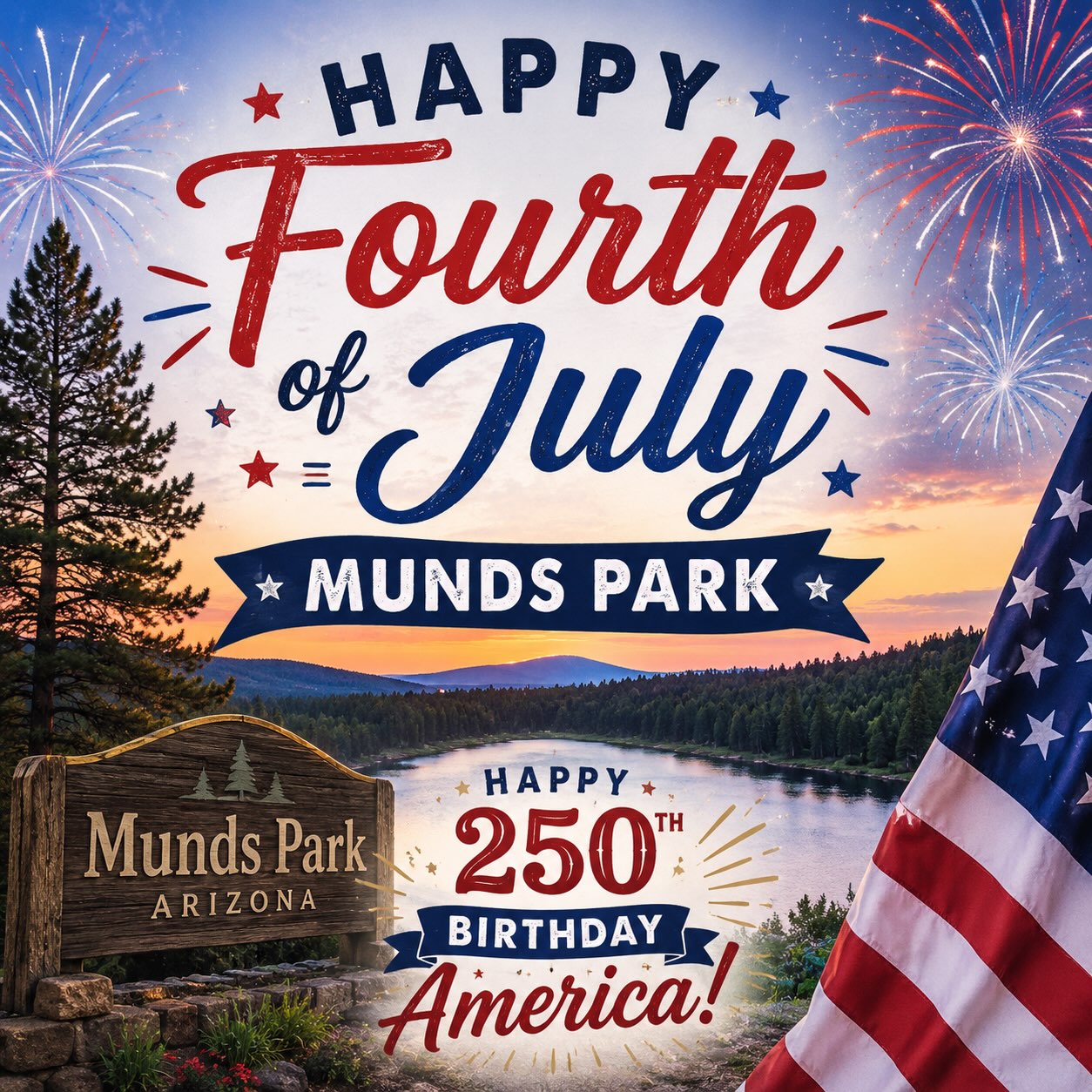 Happy Fourth Munds! Let’s Make It A Great Day In The USA! 🇺🇸
#mundspark #america250 #fourthofjuly