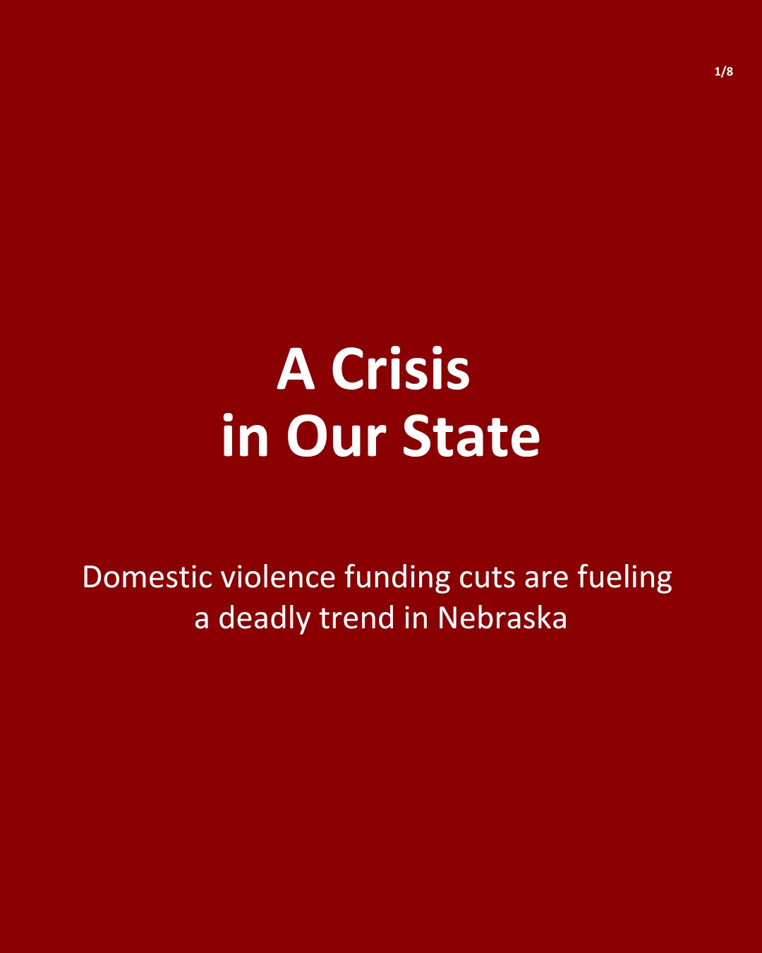 Domestic violence remains a critical crisis in Nebraska, but recent funding cuts are leaving victims with fewer places to turn for safety.
Check out our post to learn more and to find out exactly what you can do to help today.
#reigniteresumes #npo #nonprofit #youthled #femaleled #resume #resumes #recruitment #domesticviolence #ipv #youthleaders #youthleadership #domesticviolenceawareness