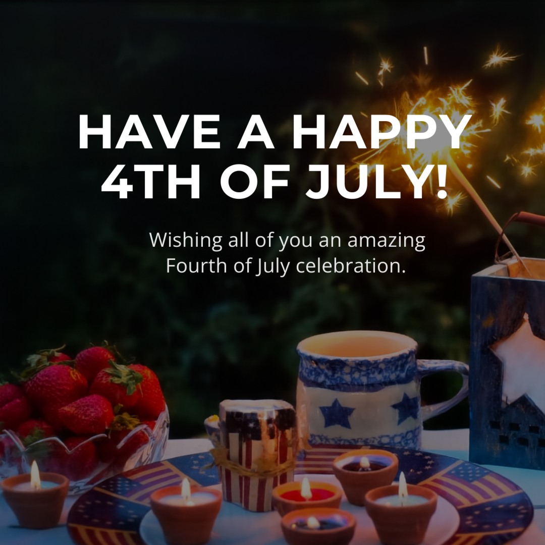 🎆 Happy Fourth of July!
Today, we celebrate freedom, community, and the moments that bring us together. Whether it’s backyard BBQs, time with family, or watching fireworks light up the night sky. ✨
Wishing everyone a safe and joyful Independence Day filled with good food, great company, and lasting memories.
#fourthofjuly #independenceday #celebration