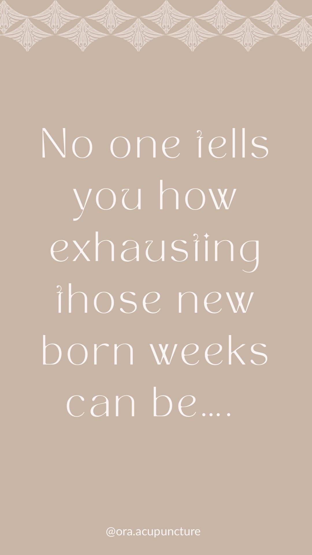 Sometimes clinic is barefoot, holding baby while Mum gets some much needed sleep 🤍
#aucklandacupuncture #postpartumrecovery #fourthtrimester #postnatalcare #ORAacupuncture
