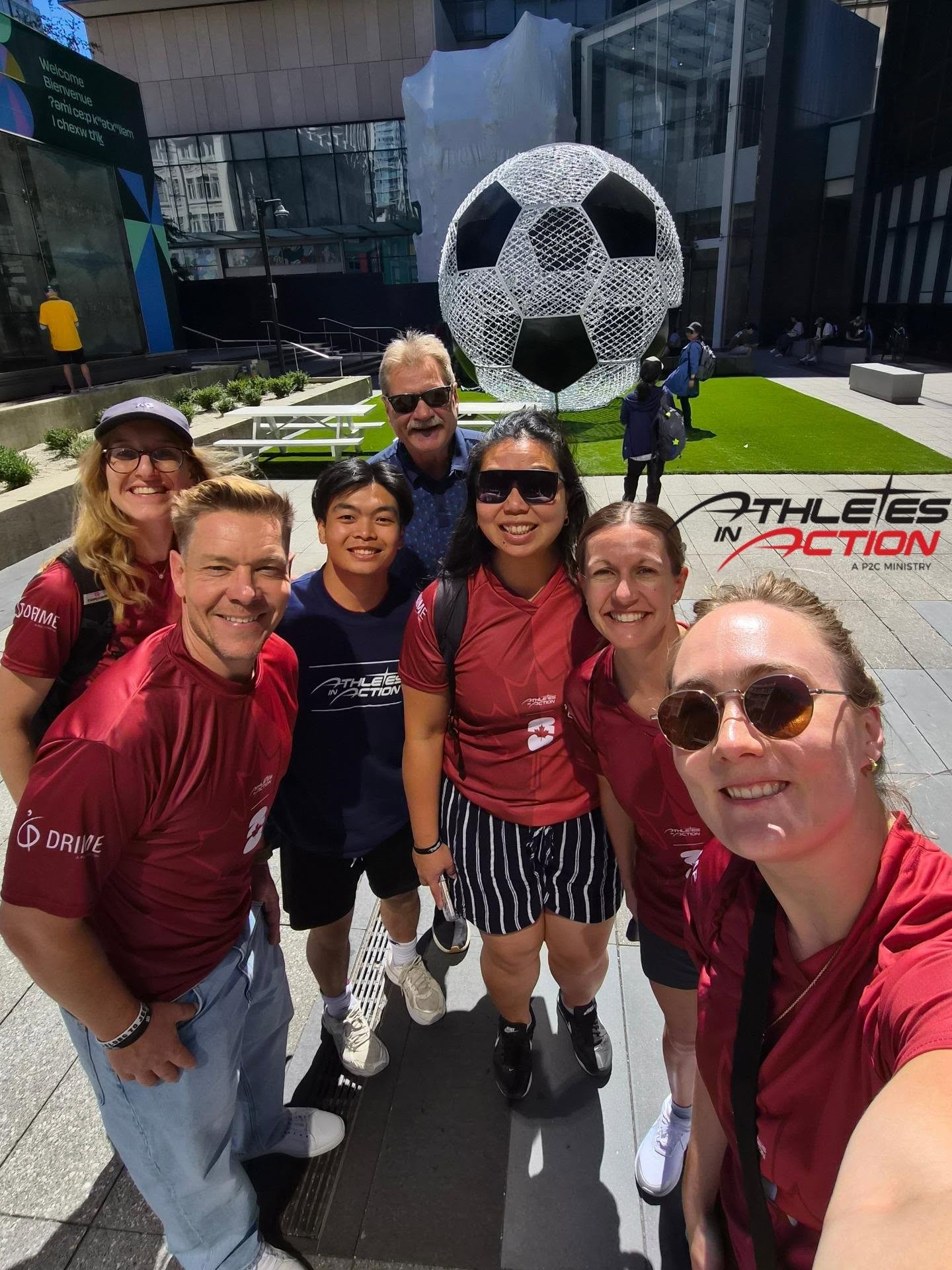 What an incredible two weeks in BC partnering with @aiacanada for their World Cup Project. ⚽️🥳
From training staff and discipling university student-athletes, to sharing my story with local football clubs, media, and hundreds of students, it was such a gift to see how God is using sport to open doors for conversations that matter.
My favourite part? The unplanned moments. The conversations over meals, on the sidelines, in car rides and walking between sessions where people asked honest questions about life, purpose, and faith and invited Jesus in.
And as a bonus... we got to take in a World Cup match together! 🙌 Truely and unforgettable experience.
Praise God!
"For we are God's workmanship, created in Christ Jesus to do good works, which God prepared in advance for us to do." — Ephesians 2:10
#sleighallday #fifaworldcup2026 #athletesinaction