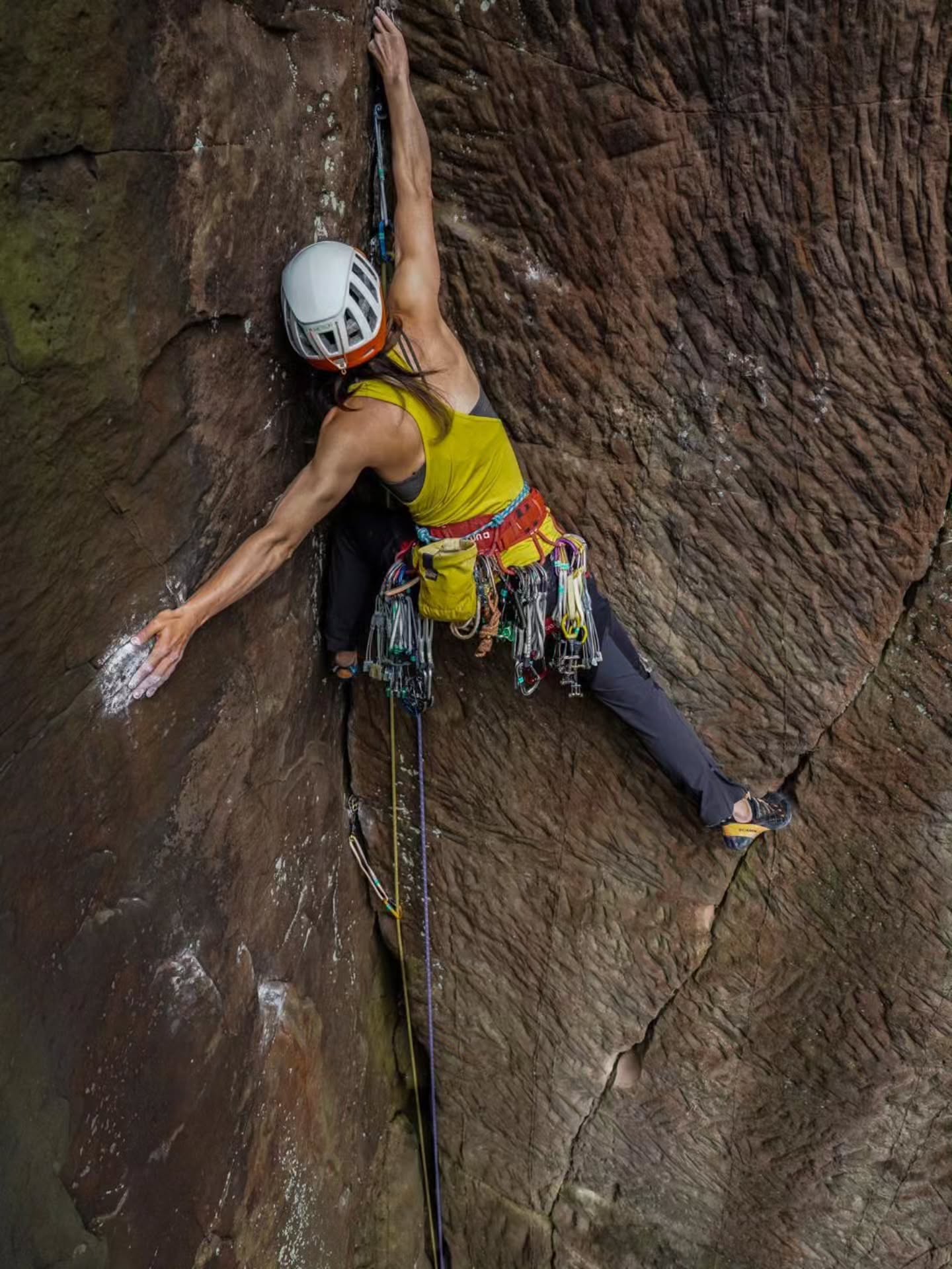 ❓️What advice would you give to your younger 'trad newbie' self 🤔❓️
Let me know in the comments below ⬇️
I'd tell younger me to not wait. Go invite yourself out climbing with those better and more experienced than you, and don't wait to be asked. 🙂
🧗🏽♀️ Trad climbing takes longer to learn than most other forms of climbing. There's tons of equipment, safety skills, experience, and willing partners needed...and being a fully fledged, independent trad climber can seem like a long way off sometimes!
My next trad intro workshops are coming up on Sunday 19th July and Sunday 16th August.
Details and booking on my website, link in bio!
📸 photo by @g.foz.foster at Nesscliffe 😍