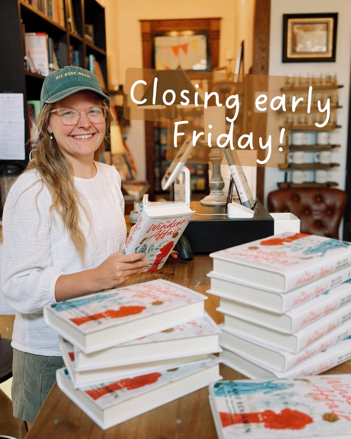 PSA! We will be closing at 4pm Friday in preparation for our author event.
If you’ve haven’t grabbed tickets yet, now is the time! It’s going to be a great evening of bookish conversation (and cocktails!🤩🍸) that you won’t want to miss.🎉
We can’t wait to try this themed cocktail, The Abdication!🤩
Get your tickets now through the link in our bio!