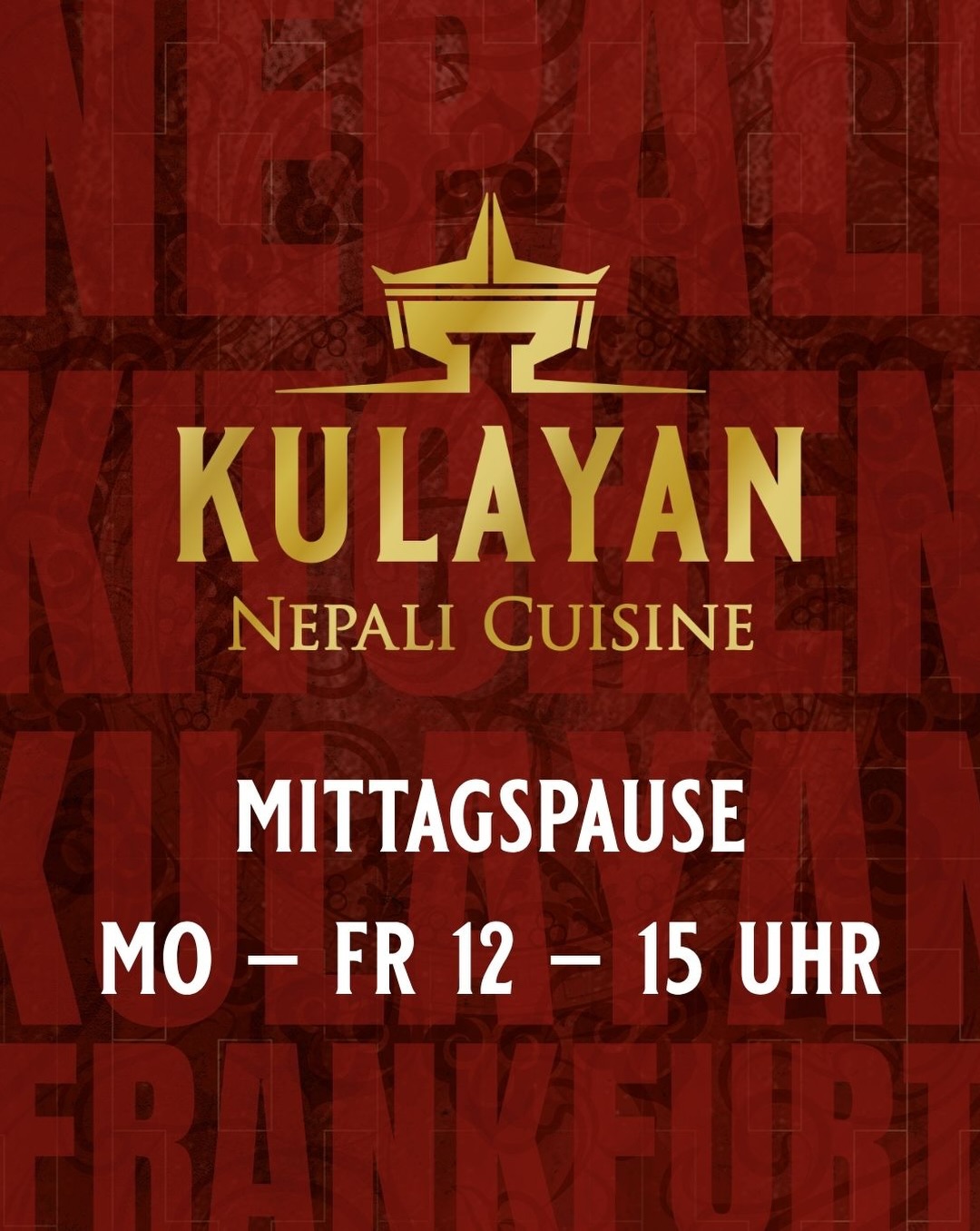 Drei Gerichte, die du kennen solltest.
Und gerade der beste Moment sie zu probieren.
Chow Mein Chicken – gewürzte Wok-Nudeln mit zartem Hähnchen und frischem Saisongemüse.
Knackig, aromatisch, sättigend.
Thukpa Garnelen – die Nudelsuppe der nepalesischen Berge. Saftige Garnelen, intensiver Gewürzfond, Seele auf dem Teller.
Mustang Aaloo – knusprige Kartoffeln aus der Mustang-Region, mariniert mit Chili und Koriander.
Der Snack, der süchtig macht.
Wir geben dir gerade einen Grund den ersten Schritt zu machen: 25% auf die gesamte Karte – täglich von 12 bis 15 Uhr.
Nur solange das Angebot läuft.
Echtes nepalesisches Essen zum Probierpreis.
Danach weißt du warum Menschen extra aus Duisburg anreisen.
📍 Europa-Allee 121 · Mo–Fr 12–15 Uhr
Reservierungen ➡️ Link in Bio
#kulayanfrankfurt #nepalifoodfrankfurt #frankfurtrestaurant #authenticnepalicuisine #messefrankfurt