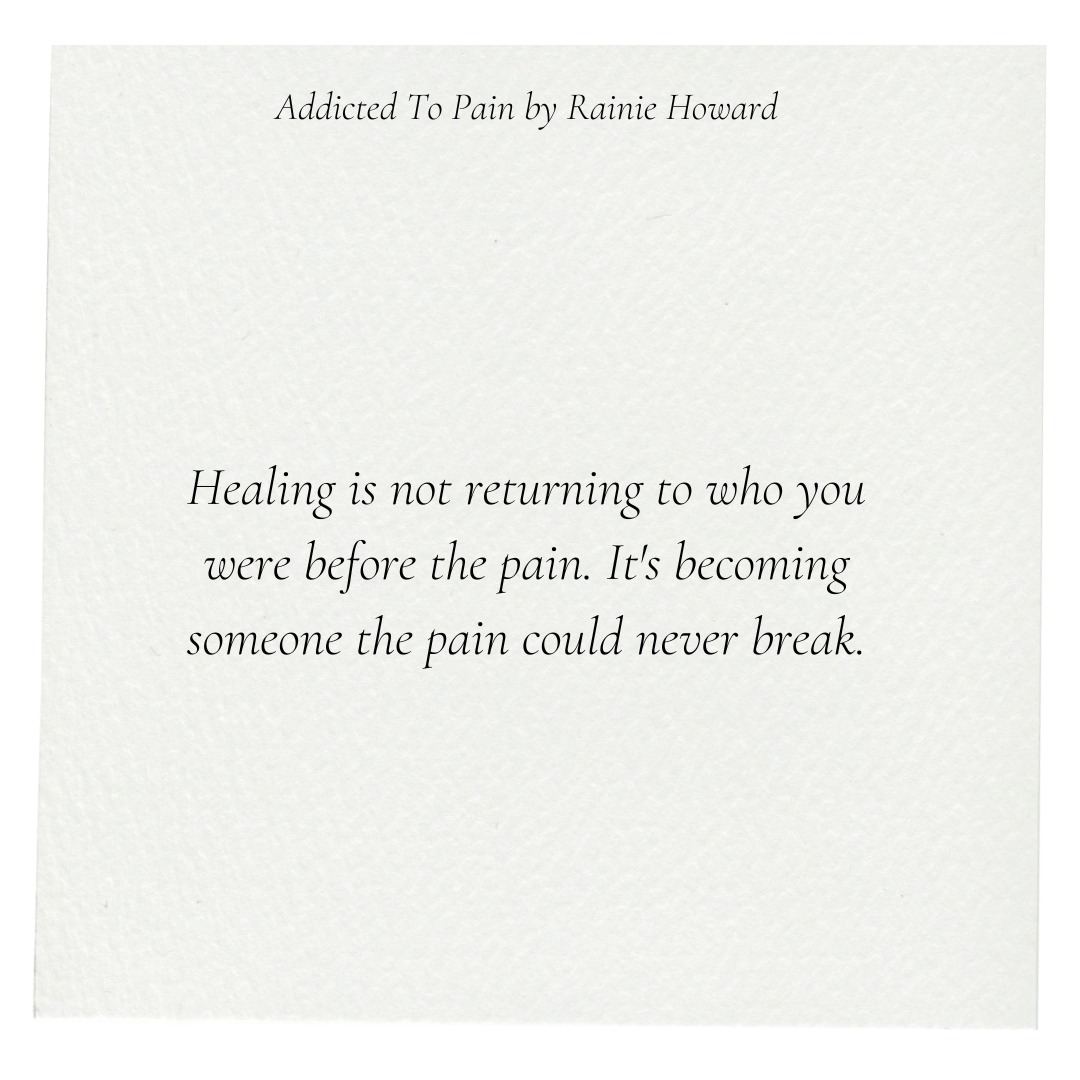 The goal of healing was never to go back. We spend so much time in our pain wishing we could return to who we were before it happened.
Before the heartbreak. Before the betrayal. Before the relationship that shook us to our core. Before the season that took more from us than we ever expected to give. But healing was never designed to take you backward. It was designed to take you somewhere the old version of you could never have gone.
To build something inside of you that the pain tried to destroy but couldn't. To produce a strength, a discernment, a depth of character that only comes from walking through fire and choosing on the other side of it to become rather than to break.
You are not trying to find your way back to who you were before. That person hasn't existed for a while now. And that is not a tragedy. That is a testimony.
This is just one of the truths inside my book Addicted To Pain; written for every woman who has ever loved someone at the expense of herself and is ready to finally heal from the inside out.
🔗 Click the link in my bio or go to www.LoveBook.Store to get your copy today.