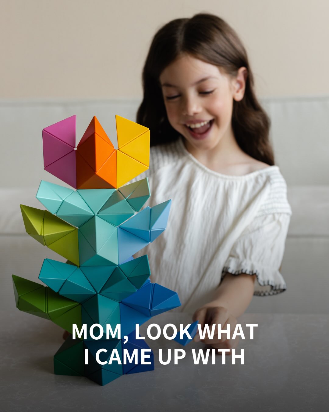 👀 «Mom, look what I came up with!»
This phrase appears at the moment when a child stops following instructions and starts working with their own idea.
They don’t replicate the example.
They don’t search for “the right way.”
Instead, they gather their own.
TRIDO provides the opportunity to transition from ready-made schemes to personal solutions.
The details are not fixed to one form—they can become part of different constructions. This allows the child to experiment, change, rearrange, and see the results immediately.
Click—and a figure appears.
One more step—and it’s already something different.
Without “do it like in the picture.”
Without limitations on the outcome.
Just the process, where their own thinking emerges.
The patented magnetic system allows elements to connect from any side. The magnets automatically align, keeping the process continuous—attention remains on the idea, not on technical assembly.
TRIDO helps develop:
✔ creativity
✔ spatial thinking
✔ logic
✔ independence in ideas
And most importantly—it creates a sense of authorship.
Not «I assembled it.»
But «I created it.»
✨ «Mom, look what I came up with!»—this is the moment that keeps the play going.