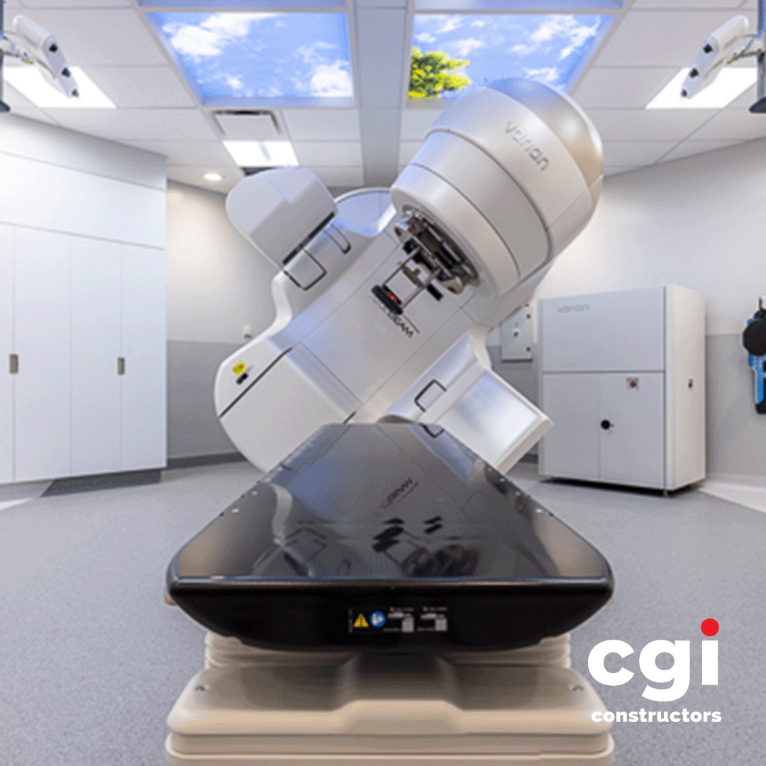 CGI recently completed a multi-phase renovation within an existing BC Cancer Care Clinic to accommodate the installation of two new Varian Linear Accelerators and a Varian Identify Camera System.
We are proud to have contributed to a project that enhances access to advanced cancer treatment technology and supports the delivery of quality patient care.
Thank you to @phsa.bc and @arcadisarchitecture for their collaboration and trust throughout the project. Congratulations to everyone involved on another successful completion!
#CGIConstructors #ProjectSuccess