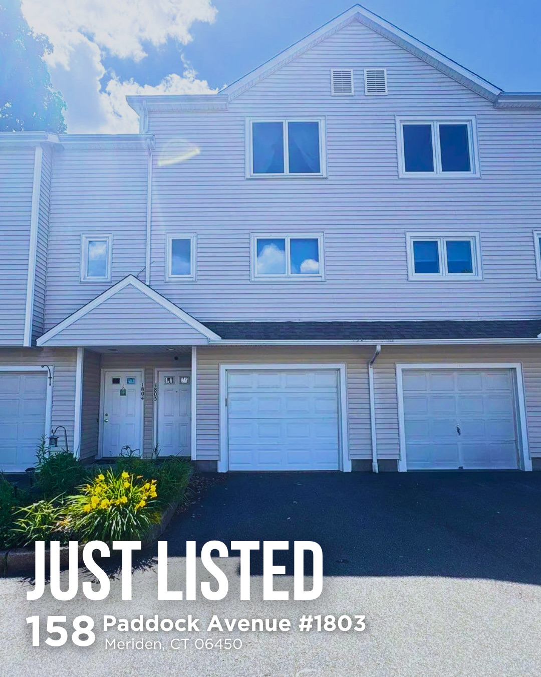 🏡 Just Listed in Meriden
Welcome to 158 Paddock Ave #1803, where comfort, convenience, and low-maintenance living come together in one of Meriden’s desirable condo communities.
Whether you’re a first-time homebuyer, downsizing, or looking for an investment opportunity, this move-in-ready condo offers the perfect blend of functionality and value. Enjoy spacious living areas, a practical layout, and the ease of condo living with less maintenance and more time to enjoy your lifestyle.
Conveniently located near shopping, restaurants, parks, and major highways including I-91, I-691, and Route 15, you’ll have easy access to everything Central Connecticut has to offer.
If you’ve been waiting for an affordable opportunity to own in today’s Connecticut real estate market, this is one you won’t want to miss.
Message us today to schedule your private showing and learn more!
#ASJRealtyPartners #ConnecticutRealEstate #CTRealtor #HomeBuyingCT