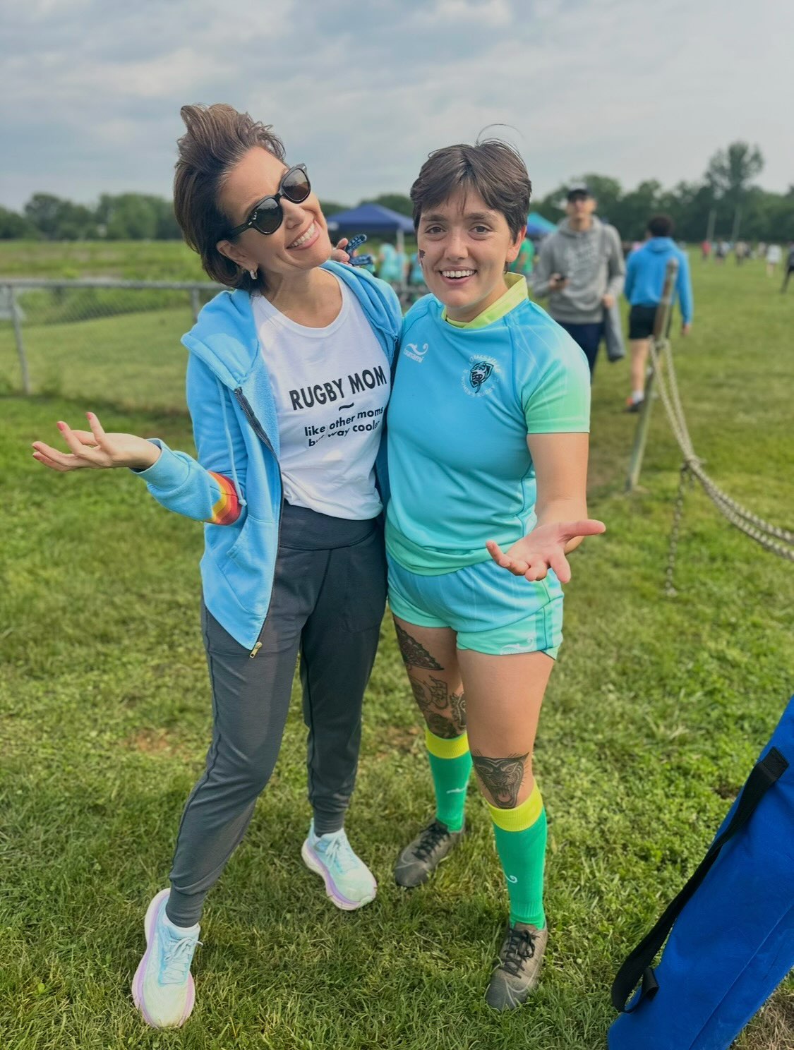 Happy birthday to my rugby gal! So proud of you! #rugby #birthdaygal