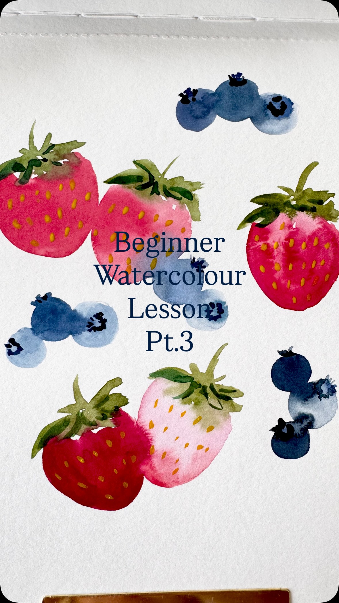 Try this fun, beginner friendly watercolour technique! For the full tutorial, check out my YouTube channel now!