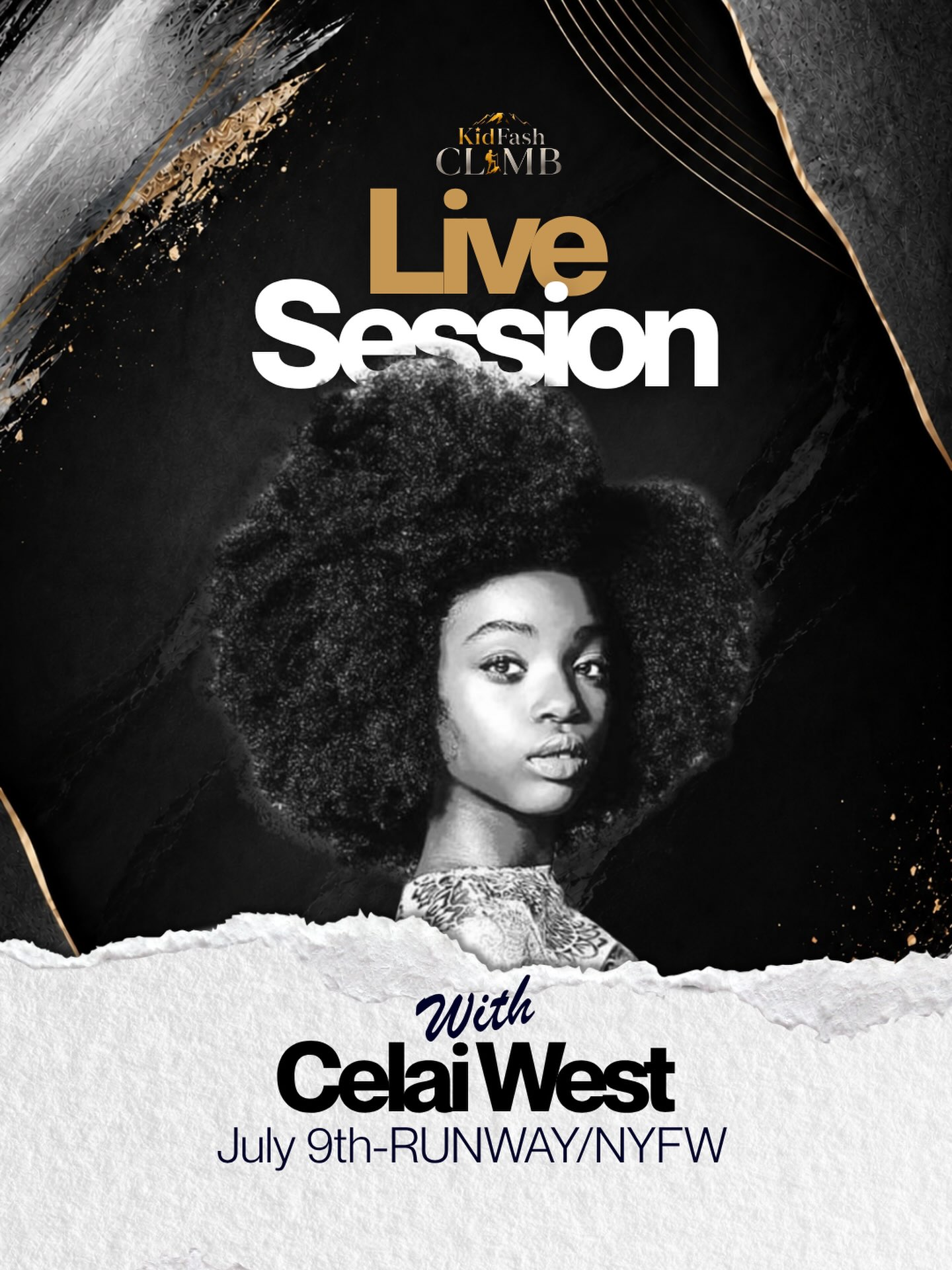NEW YORK FASHION WEEK IS 2 MONTHS AWAY!
The runway doesn’t wait and neither should your training.
TODAY, we’re going LIVE inside The KidFash Climb with Celai West (@celaiwest) Celai was one of the youngest models ever paid to walk NYFW.
She’s pulling back the curtain on:
🚶♀️ Runway technique (how to actually work it)
✨ How she got started & broke into NYFW
🎤 What the experience was really like
📋 What YOU can be doing right now to get ready
If you’re serious about NYFW, this is where you start.
Make sure you signup!
Comment “CLIMB” and let’s get you ready for NYFW👇