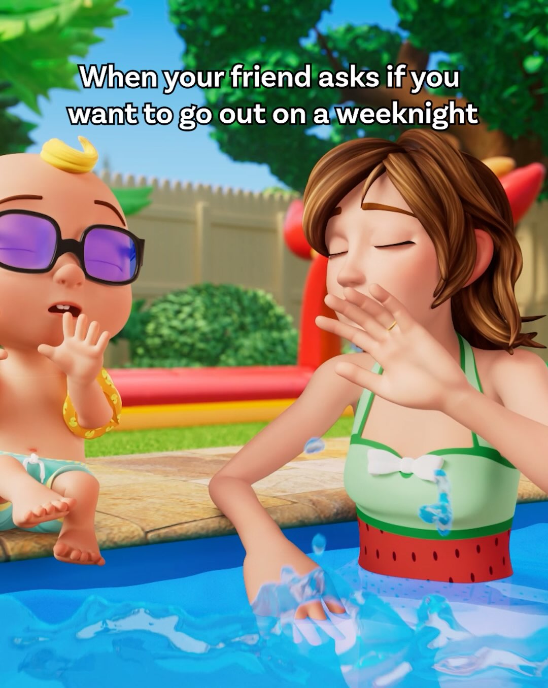 Send this to someone who's doing summer time right 😎 #SummerVacation #Parents