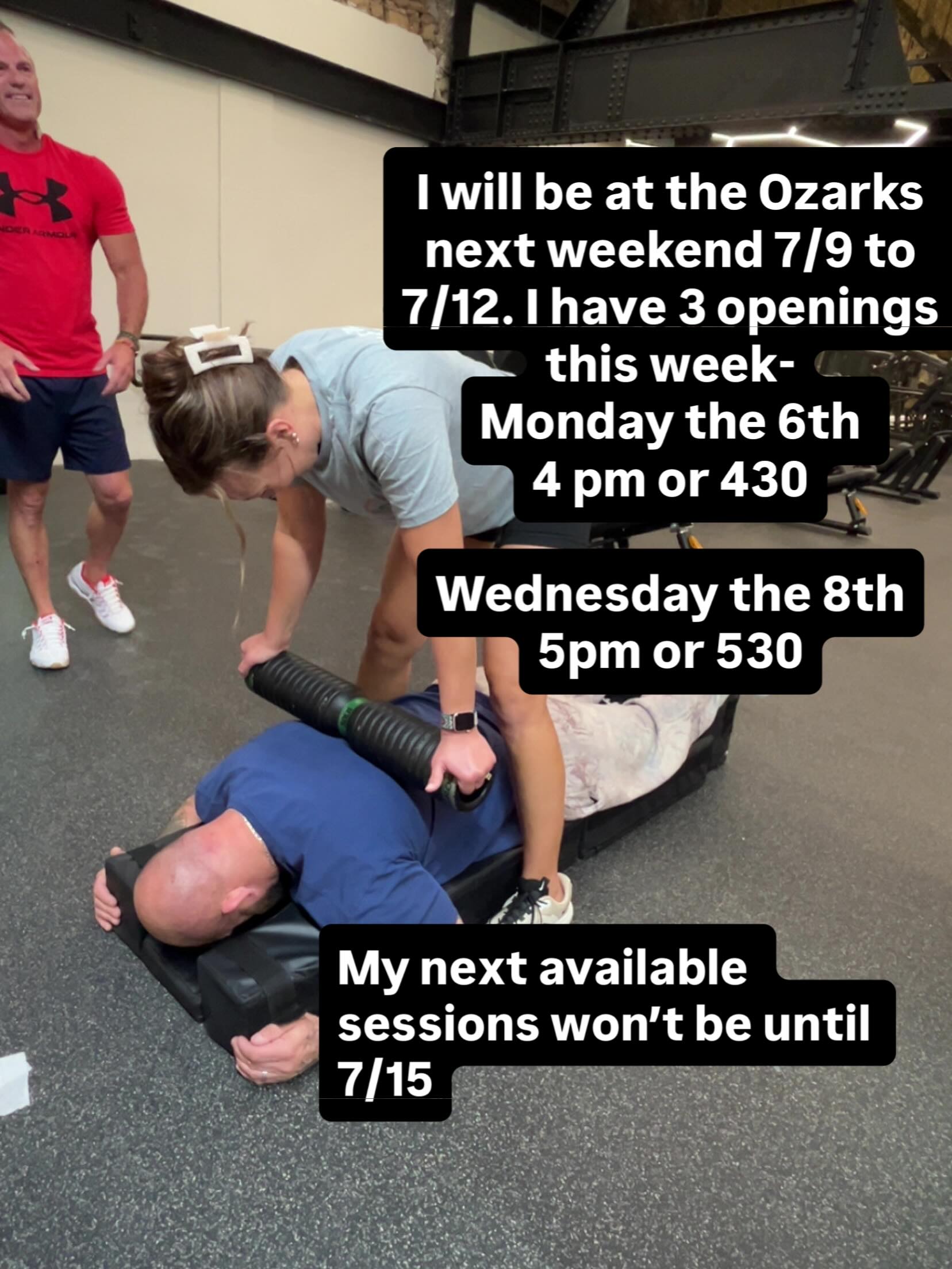 DM if you want to grab a tune up this week.
Everyone needs a nice body flush after the 4th of July weekend! 🚽
Let’s get you reset.