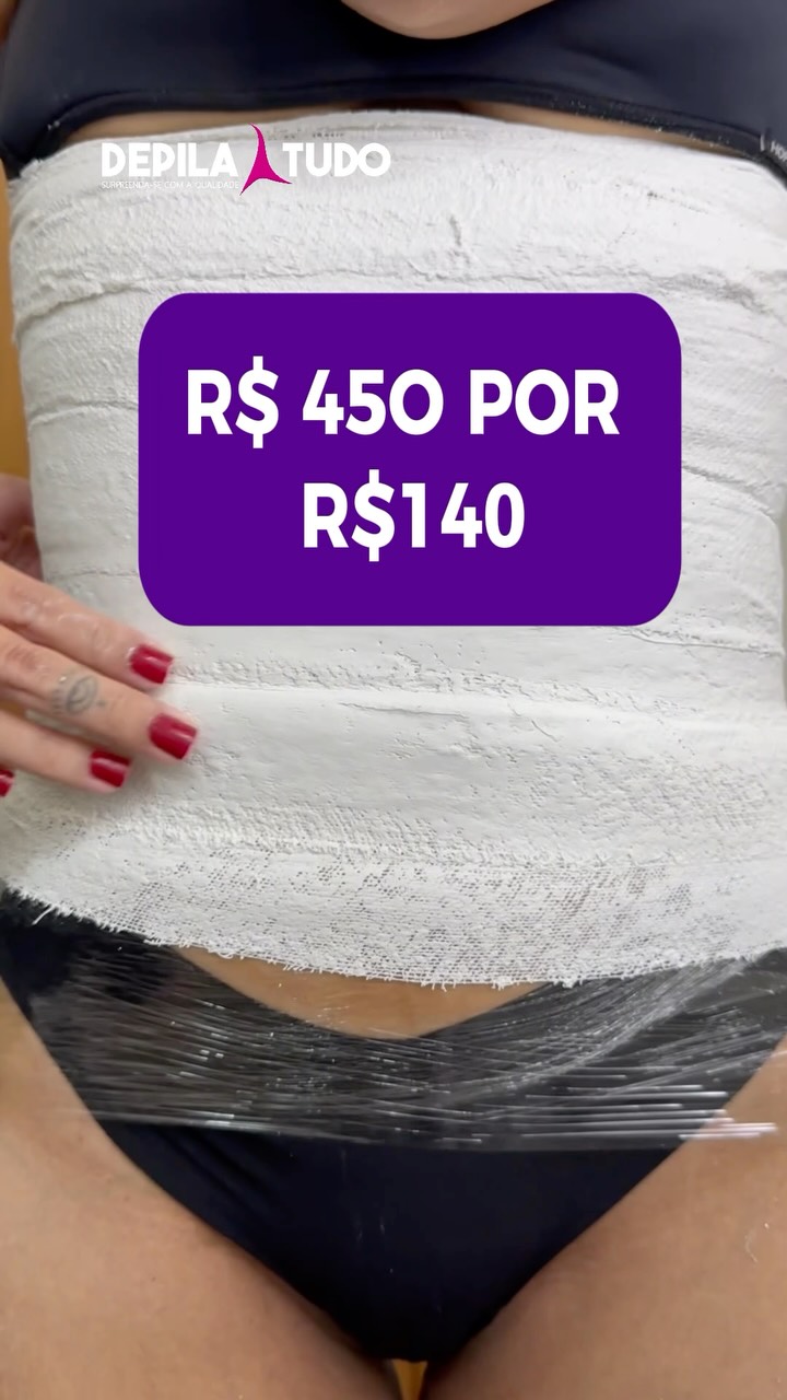 🔥
DE R$ 450 POR APENAS R$ 140:
O COMBO QUE SEU CORPO MERECE!
Chega de adiar o seu momento de autocuidado!
Preparamos uma condição surreal para você renovar suas medidas, relaxar e dar aquele up na autoestima sem pesar no bolso.
Você vai garantir nossos procedimentos mais desejados por uma fração do preço original. E o empurrãozinho que faltava para você focar em você!
•* O que espera por você na DEPILA TUDO:
Resultados Reais: Protocolos integrados para queima de gordura local, redução de medidas e relaxamento.
Cuidado Profissional: Equipamentos modernos e equipe especializada para o seu bem-estar.
Agilidade: Procedimentos otimizados para se encaixarem na sua rotina corrida.
# BÔNUS EXCLUSIVO DO REELS
Se você garantir a sua vaga agora mesmo através do link da bio, você ainda GANHA TOTALMENTE GRÁTIS uma sessão de depilação a sua escolha:
Buço e
OU Axila (e
→• VAGAS LIMITADAS — CLIQUE E GARANTA JÁ!
Não dá para deixar essa oportunidade passar, pois as vagas com esse preço promocional de R$ 135 são extremamente limitadas!
1 Clique no link da nossa Bio.
2 Conheça todos os nossos combos exclusivos na nossa página oficial.
3 Escolha o seu favorito e garanta o seu bônus! #depilatudo #esteticacorporal #gessoterapia #reducaodemedidas autoestima salvador