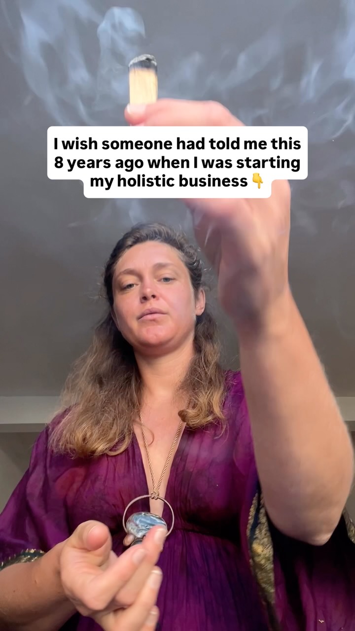 If you only take on one piece of content + marketing advice for the rest of your days, let it be this!
This is what I wish someone had told me when I started my holistic business 8 years ago:
👉People don’t buy the work itself.
They buy the TRANSFORMATION it brings to their lives.
Learn to speak to THAT in your content👈
Rather than advertising another ‘safe space to soften and release your trauma’ 😅
Replacing this fluffy language with tangible outcomes is the real key to magnetic content,
Which allows you to reach more aligned clients, make a bigger impact, and grow your holistic business.
Follow me @coppermyst for authenticity-first marketing tips, made especially for healers and holistic business women who want to grow online ❤️