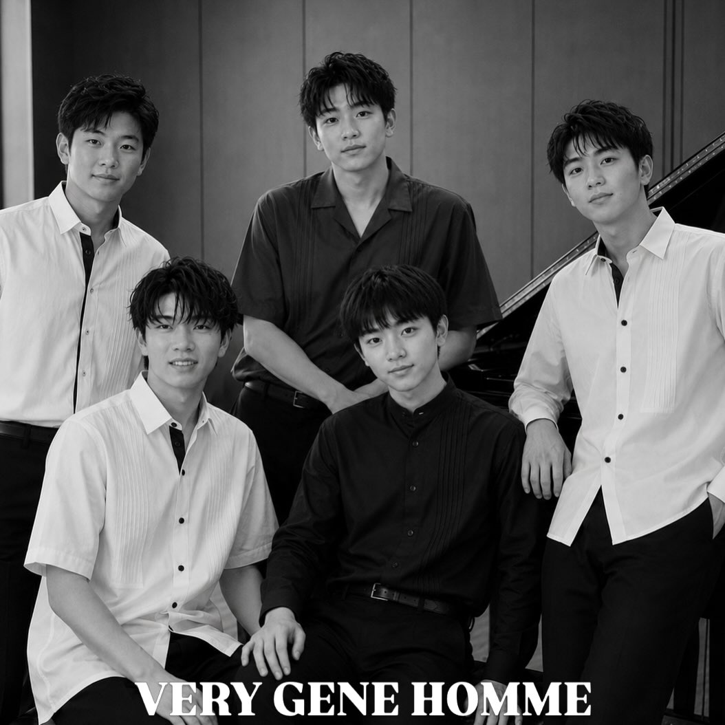 ベリージェネオムのモデル役を務めてくれた生徒君たち。ありがとう👍
#verygenehomme #ベリージェネオム #ベリージェネオリジナル #イケメン門下生 #モデル