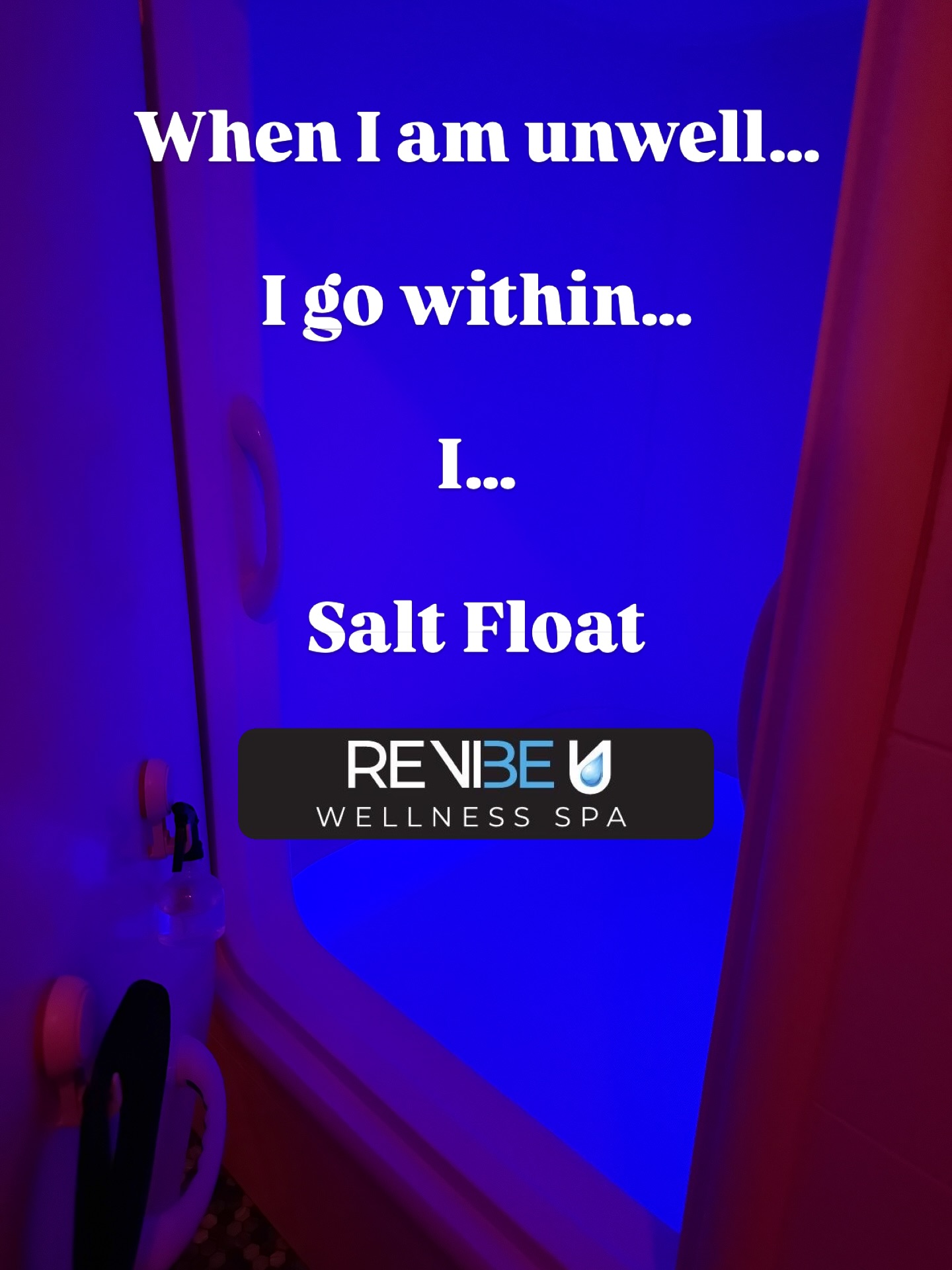 I won’t be posting for a bit. Fresh re-injury has me prioritizing safety and healing.
#tbi #braininjury #concussion #saltfloat #tbisurvivor