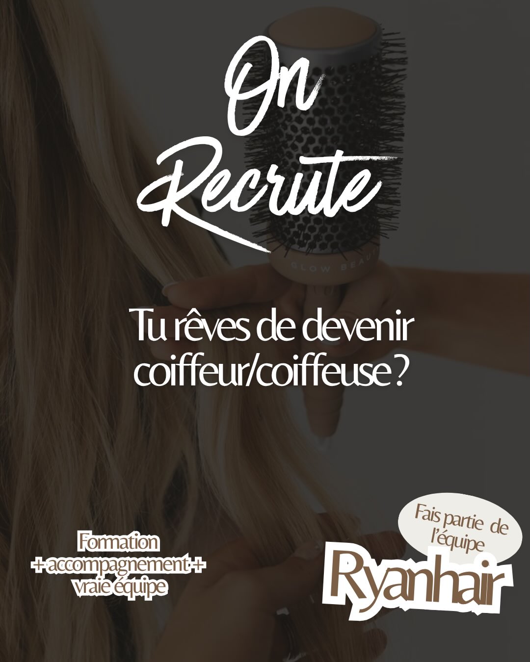 Tu rêves de devenir coiffeur/euse ?
Chez Ryanhair, on cherche nos futurs talents en coiffure pour rejoindre nos salons à Dudelange, Schifflange, Differdange et Bonnevoie.
Que t’offrons-nous ?
Une formation continue au sein de notre propre académie, un accompagnement personnalisé tout au long de ton apprentissage, et une vraie équipe prête à partager son savoir-faire avec toi.
Tu apprendras les techniques les plus modernes (balayage, coupe, coloration, extensions) aux côtés de professionnels passionnés, dans une ambiance conviviale.
Fais partie de l’équipe Ryanhair 🤍
Tu peux te présenter avec ton CV dans l’un de nos salons.
#luxembourg #dudelange #differdange #coiffure #apprentie