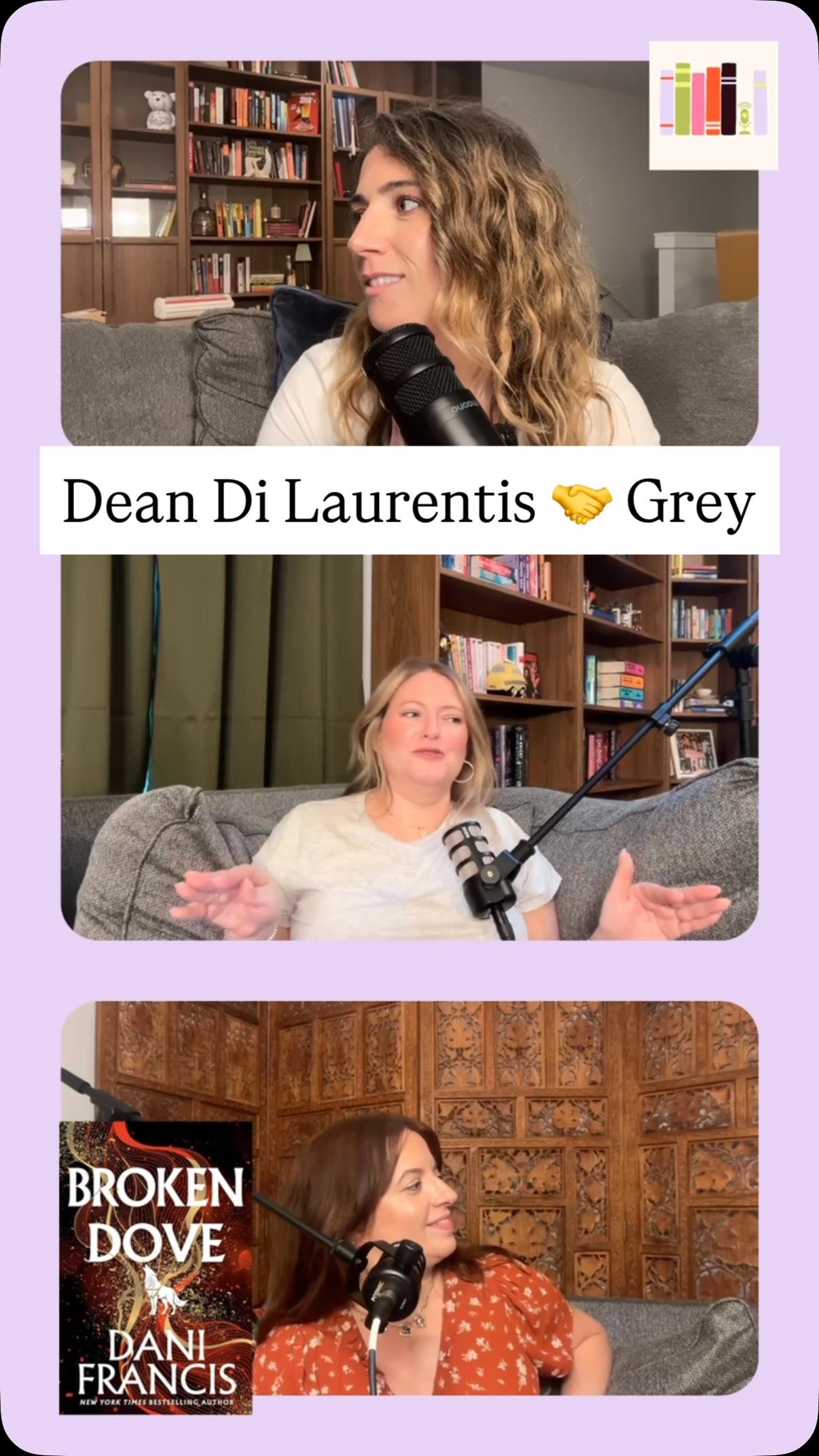 We love to fancast fictional characters with fictional characters.
Thoughts on Broken Dove? Listen to our new episode out now!
#bookstagram #bookrecs #offcampus #deandilaurentis