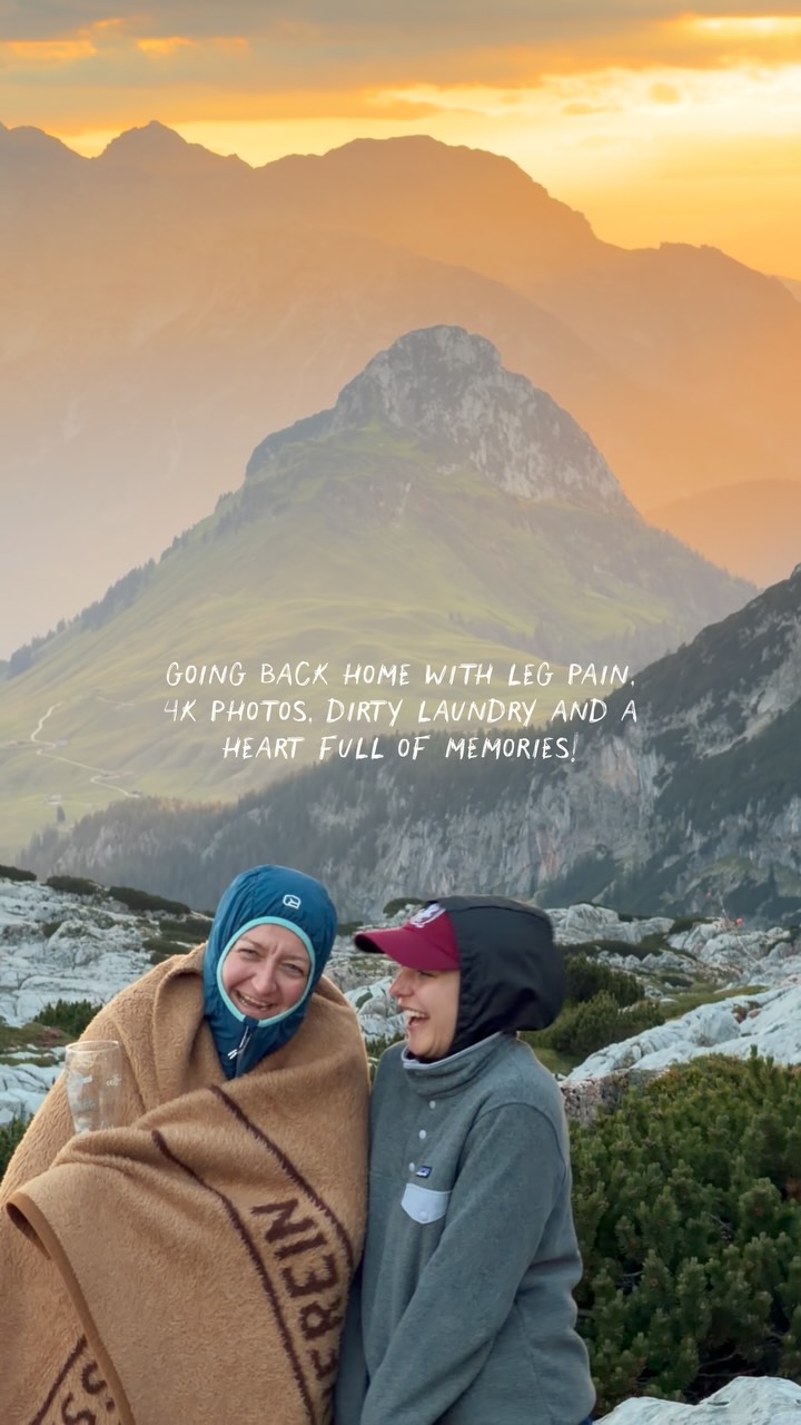 our kind of holiday 🛖 🥾 🏔️
#alps #huttohut #hiking #trip #outdoors