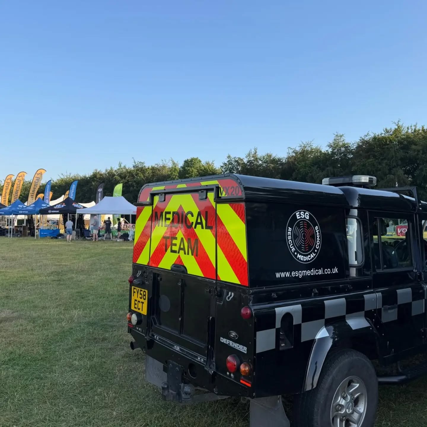 We are over at Duncombe Park, near Helmsley for this weekends @gravelrocksevent Our Paramedic team will be out around the course and at the event village should anyone need any assistance.
#gravelcycling
#trailrunning
#gravelweekend
#eventmedics
#eventparamedics