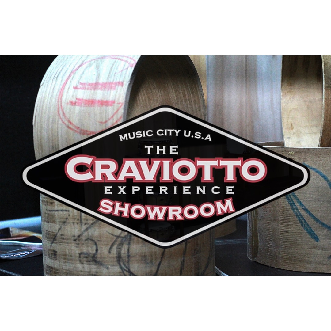 We take pride in our handmade steam-bent drums, utilizing traditional craftsmanship alongside modern techniques. Come see the behind the scenes of our production, and smell the freshly cut shells yourself.
While we stay true to our solid-shell roots, we produce a wide variety of drums in assorted woods, finishes, and construction. Here we showcase some of our finest work, the latest techniques, and even a prototype or two.
On July 16th, before the Music City Drum Show, we’ll be holding a limited opening event for the public. Click the link in the bio to sign up, and reserve your spot.
We will have drums available for sale or options that can be offered on your own custom order, with sales credit going to your local Craviotto dealer.