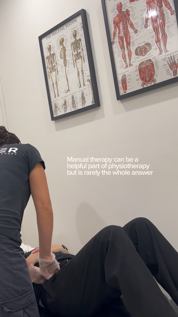 Manual therapy can be a helpful part of physiotherapy but it is rarely the whole answer.
For this client, we used hands-on treatment to help reduce lower back and glute tightness, improve movement tolerance, and settle protective muscle guarding.
The goal wasn’t just to “release” something and send her away.
The goal was to help her move more comfortably so we could then progress the most important part of rehab:
✔️ Graded strengthening
✔️ Controlled loading
✔️ Hip and trunk control
✔️ Single-leg stability
✔️ Building confidence with movement again
Manual therapy can create a window of opportunity.
Exercise, education and progressive loading help create long-term change.
Treatment should always be individualised based on your symptoms, assessment findings and what you’re trying to get back to.
If pain is stopping you from doing the things you love, our team at MPower is here to help. Book an assessment and let’s create a personalised plan to get you moving with confidence again.