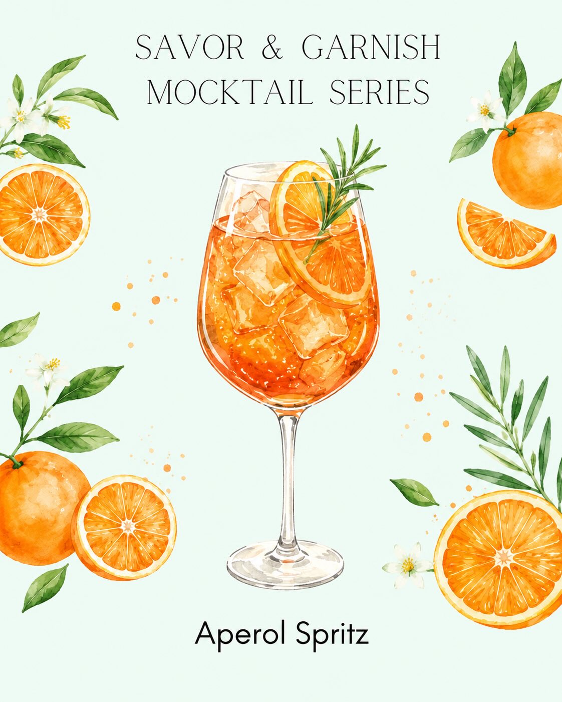 Aperol Spritz Mocktail Edition🍊✨🍹
Bright citrus, sparkling bubbles, and a little summer charm — this alcohol-free spritz brings the golden-hour mood without needing the full bar cart.🍹🍊
Save this one for patio dinners, beachy afternoons, summer hosting, and the kind of mocktail that still feels like a moment. 🍊🍊🍊
Airy and bright is the experience 🥂🍊🌿
Featured: Aperol Spritz Mocktail
orange • bitter citrus • bubbles • botanical garnish🥂🍊
For more inspiration
Follow + SAVE + Share 🌿
@savor.garnish
@savor.garnish
@savor.garnish
#MocktailRecipe #SummerDrinks #AperolSpritz #SummerHosting SavorAndGarnish
Aperol Spritz Mocktail Ingredients 🥂🍊
How to make a Aperol Spritz Mocktail 🤗🥂🍊🌿