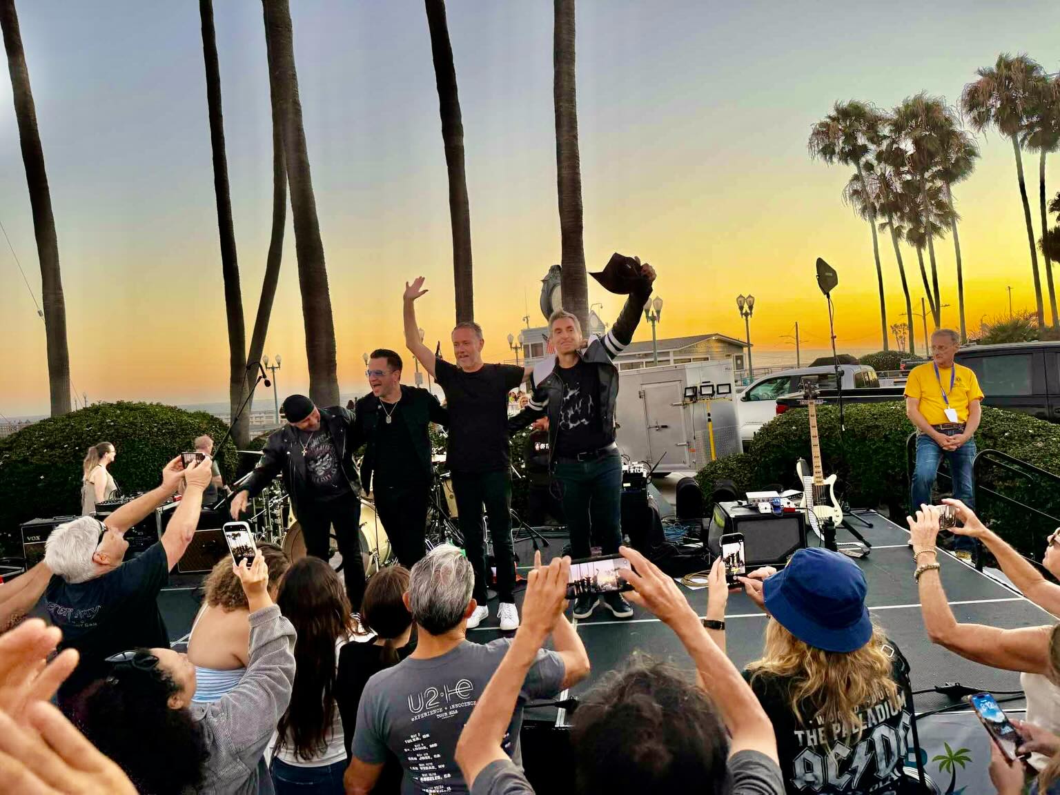 THANK YOU SEAL BEACH, CA!
For another amazing show at the Seal Beach Summer Concert Series. You are just an amazing crowd, and we love coming back every year, and hear & see you sing & dance along to U2’s wonderful songs!
Make sure to check out our calendar for more local gigs, or….join us on a Royal Caribbean Cruise in 2026 or 2027. Our show calendar is updated regularly.
📷 Lisa, Jennifer, Daniel, Norma Jean & Jorgen
-
#u2 #u2tribute #u2tributeband #u2lavation #sealbeachsummerconcerts