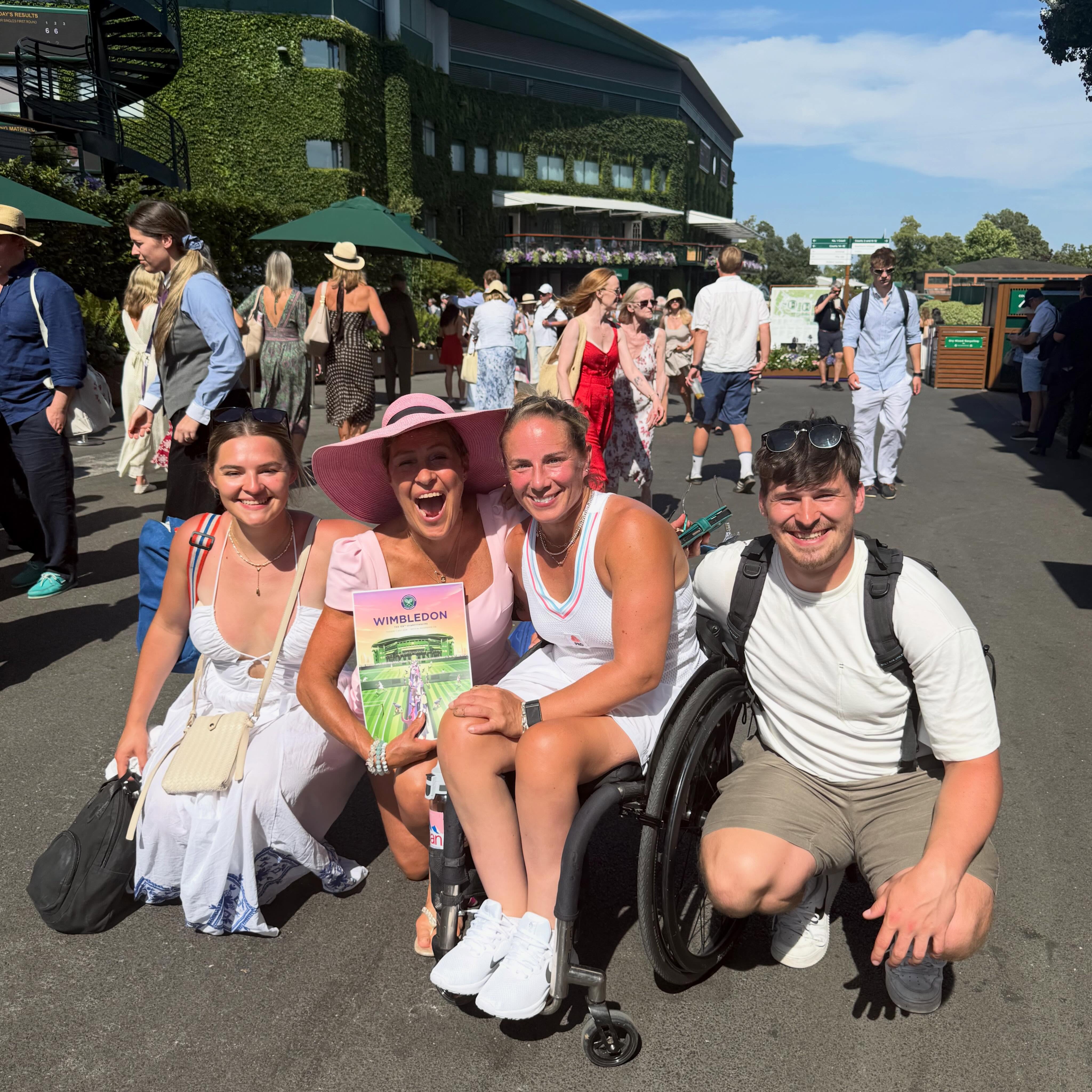 Some unbelievable support out there this week. Thank you to everyone who came, brought the energy and made this experience so special. I loved every last second of competing on the grass π±πΎ
#wimbledon2026