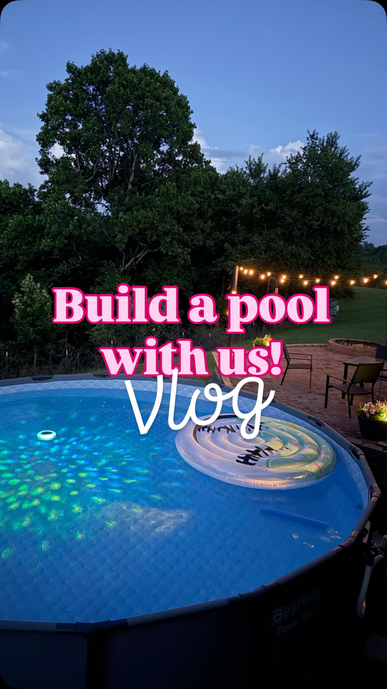 I documented the entire journey of putting in our above ground pool. It was a giant project, but we got it done well and quick. So much work, but so worth it in the end! #pool #poolsofinstagram #abovegroundpool #backyardoasis #diy