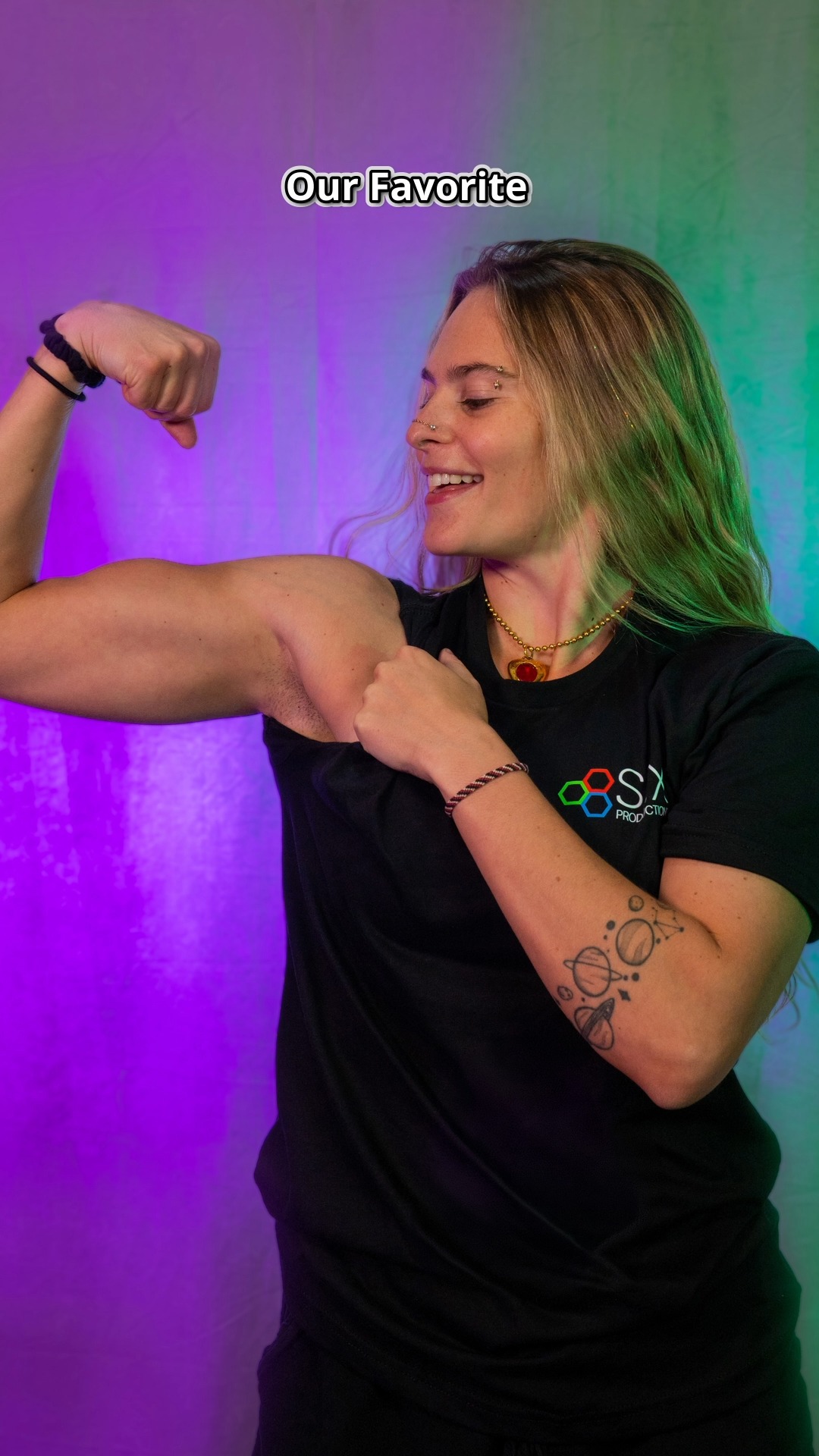 Caught Reese somewhere between call sheets and curls. 💪📋
Headshot day at Six is less "stand still and smile" and more "Where are the base plates?" 😂
Business.
Biceps.
Beautiful lighting. 📸✨
#PhotoDay #BTS #BehindTheScenes #AVProduction #BusinessAndBiceps #ColoradoEvents