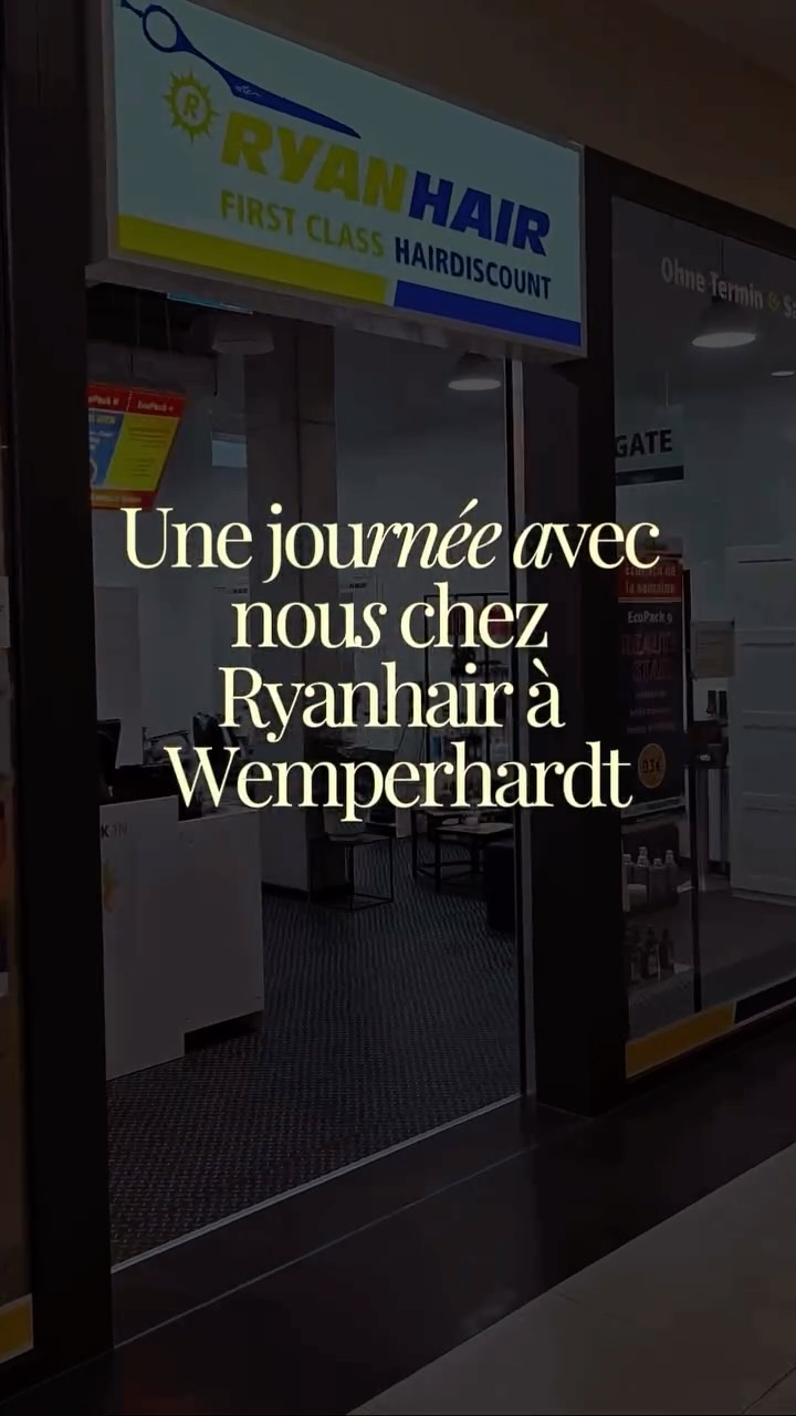 ✨Ryanhair Shopping Center Massen
On vous attend chez Ryanhair @massenshopping ! ✨✂️
À très bientôt dans notre salon !📲
#luxembourg #balayage #coiffure #massen