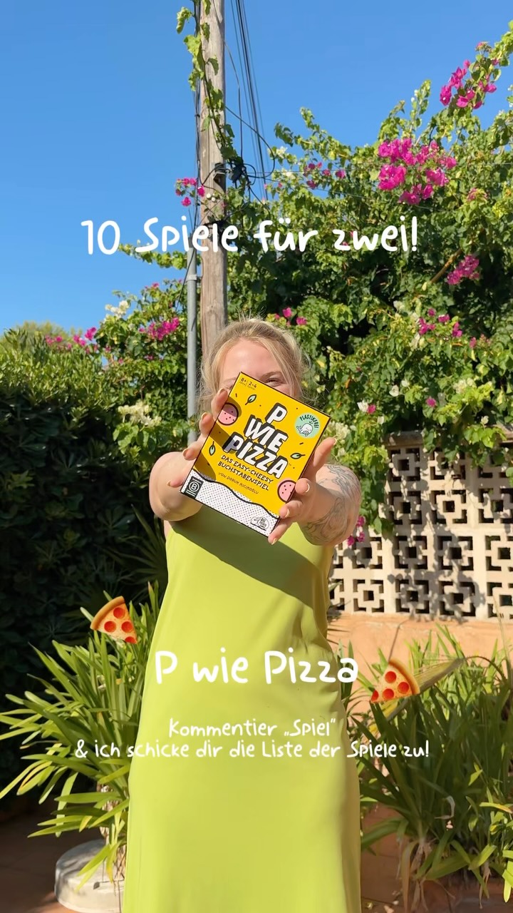 Ich muss euch diese Spiele zeigen: sie machen zu zweit einfach so viel Spaß! 🤗🎰🏴☠️🃏🤡🍕🎲
Gerade wenn man – wie ich – chronisch krank ist, verbringt man im Urlaub oft mehr Zeit im Hotel oder, in unserem Fall, in der Finca, als einem lieb ist. Genau dafür waren diese Spiele perfekt und haben uns so manche Stunde richtig versüßt. 💛
Und sie sind alle klein und passen somit perfekt in den Koffer oder ins Handgepäck!
Kommentiere „Spiel“ und ich schicke dir unsere Liste mit all unseren Lieblingsspielen inklusive Link zu. 🎲✨
#kartenspiel #kartenspiele #couple #spielideen #coupleinspiration