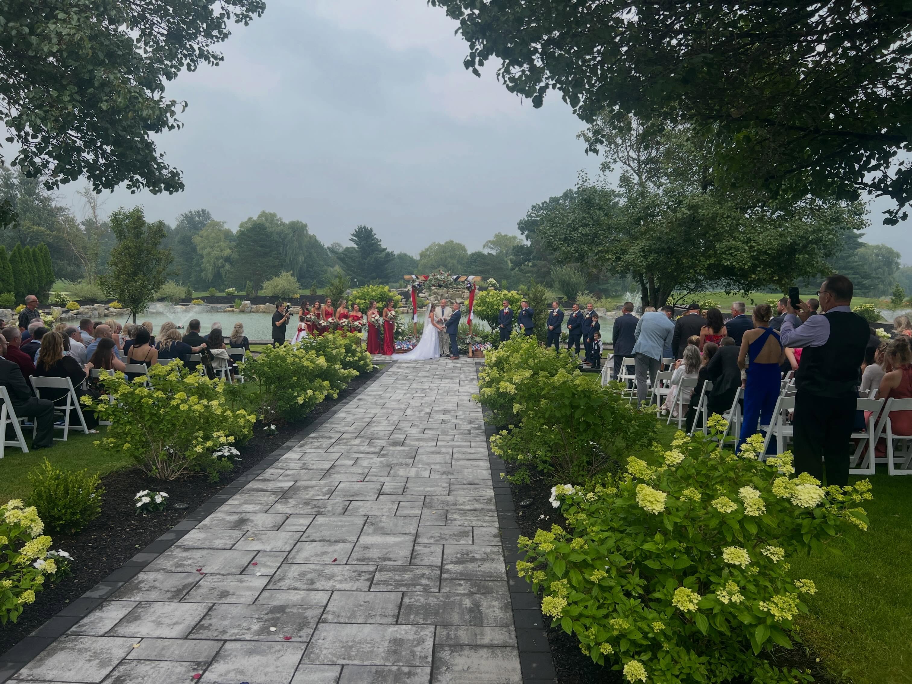 Amazing day Saturday for Suzy and Travis at @mohawkrivercc DJs Mike and Mark hosted their wedding day and it was so incredibly fun! Thank you for having us friends! #allwedoisepic