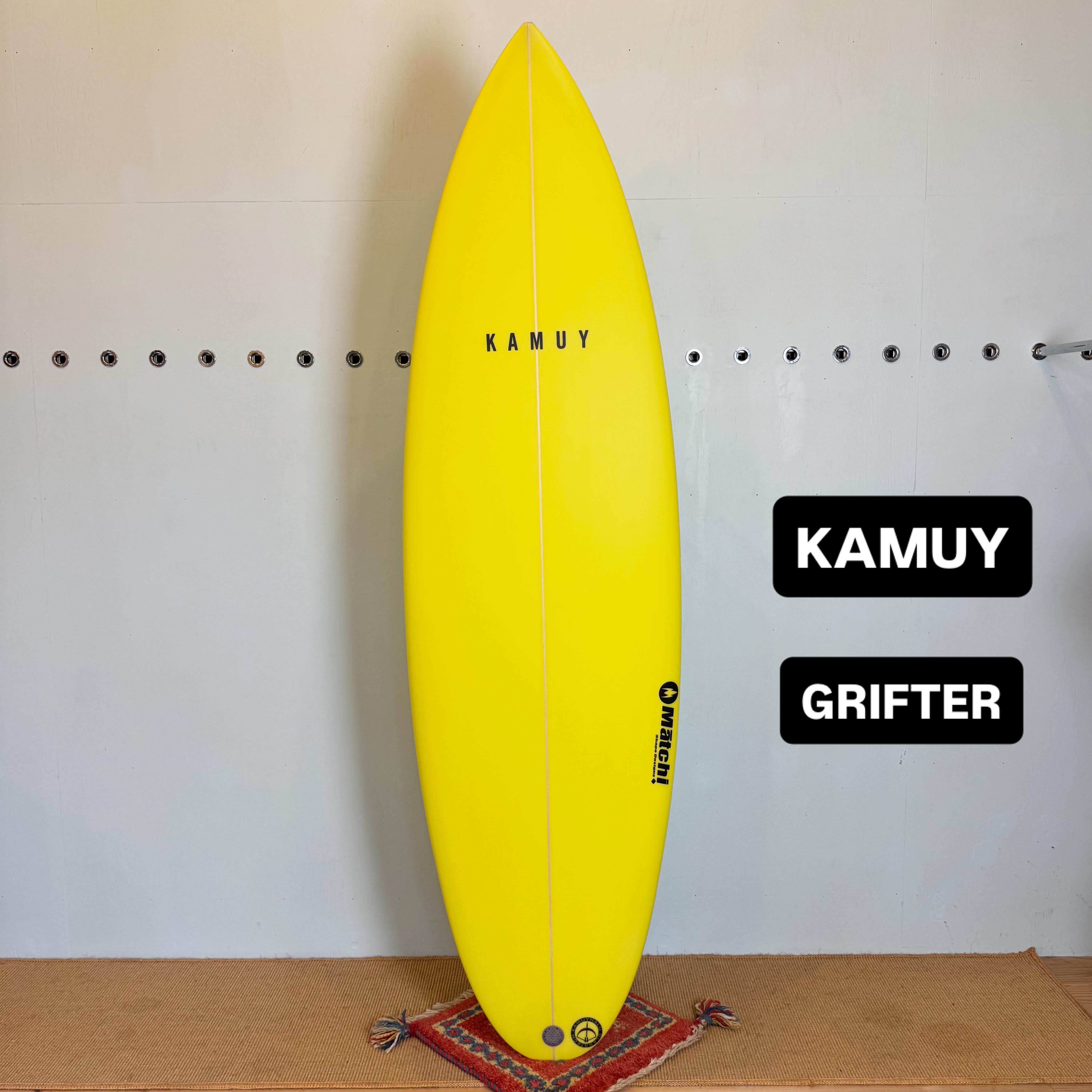 #kamuygrifter
スムーズな乗り心地が
高評価いただいております
L5.9 1/2 W 19 5/16 TH 2 11/16
ROUND TAIL
CUSTOMER BODY SIZING
178CM63KG
#kamuysurfboards
#uczmbh
#yellow