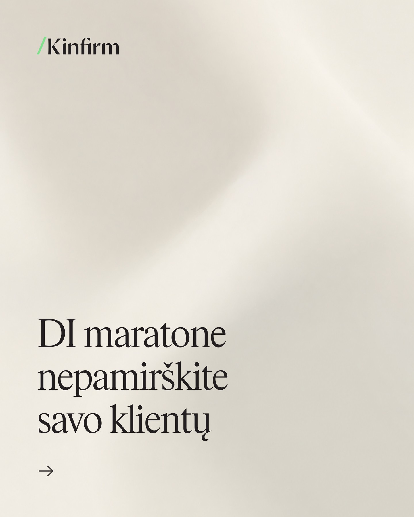 Dauguma įmonių šiandien ieško, kaip dirbtinis intelektas gali pagreitinti vidinius procesus.
Tai svarbu.
Bet klientui dažnai nuo to niekas...