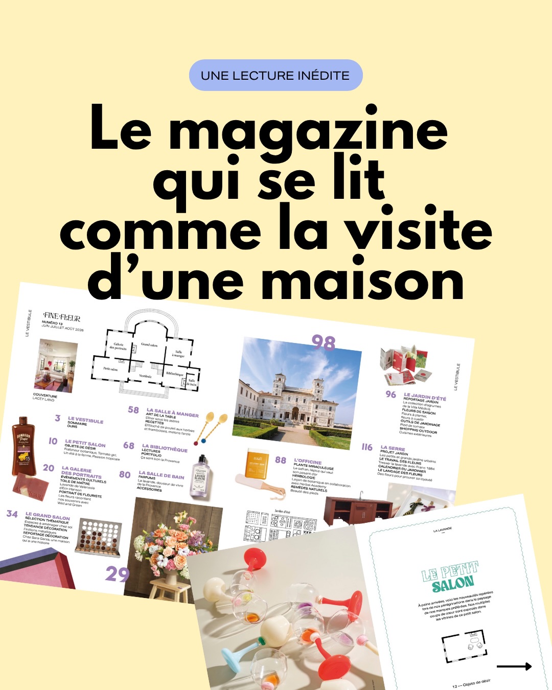 Bienvenue dans la maison Fine Fleur ! 🌼
Quelle est votre pièce préférée ? 🤩
Alors… le concept vous plaît ? ✨